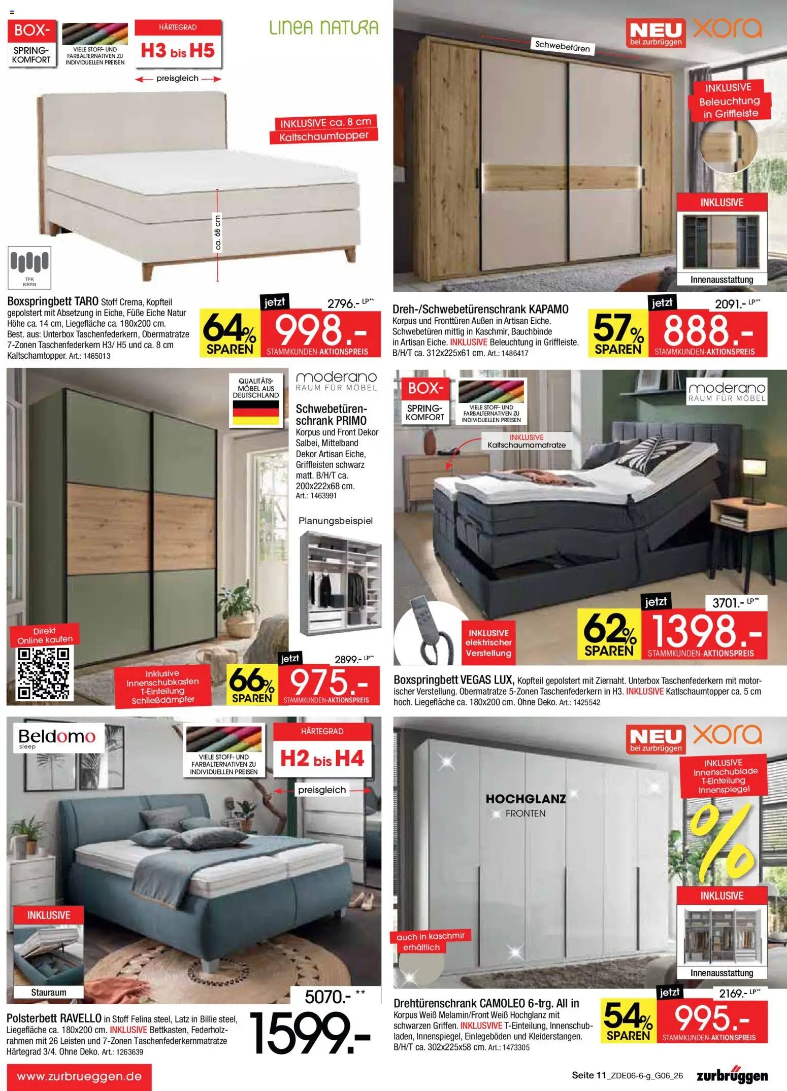 Zurbrüggen Mega Sparpreise