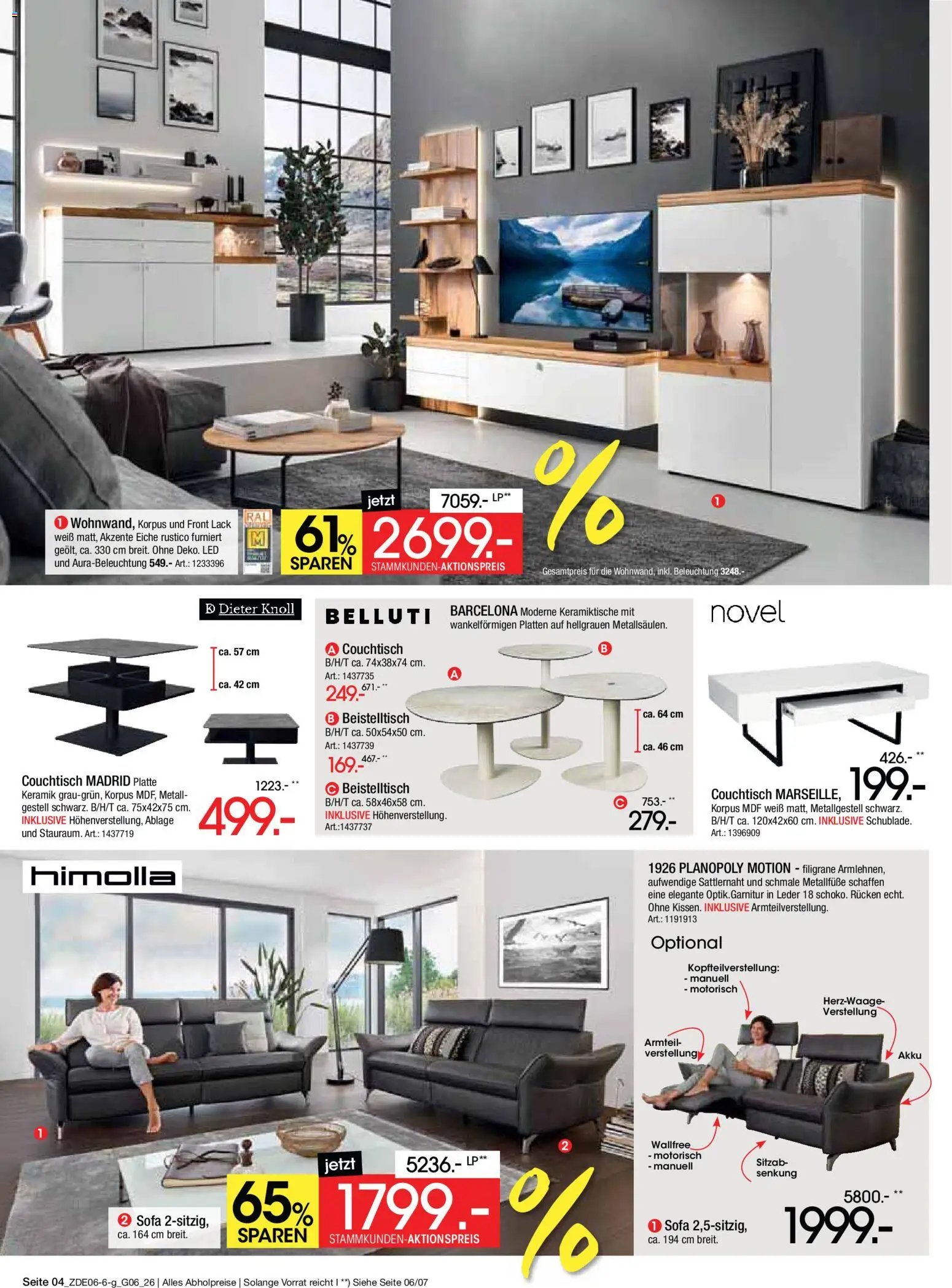 Zurbrüggen Mega Sparpreise