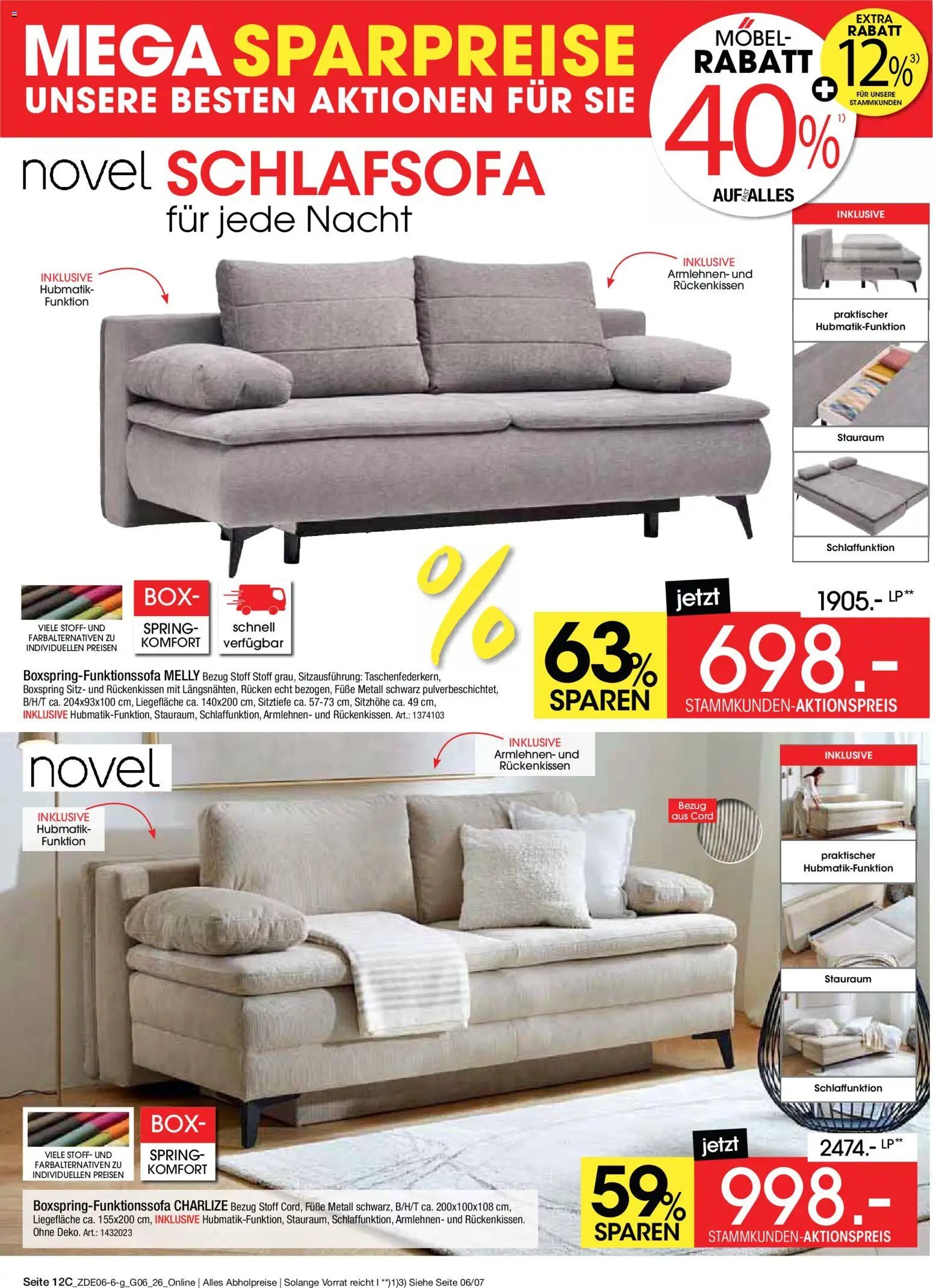 Zurbrüggen Mega Sparpreise