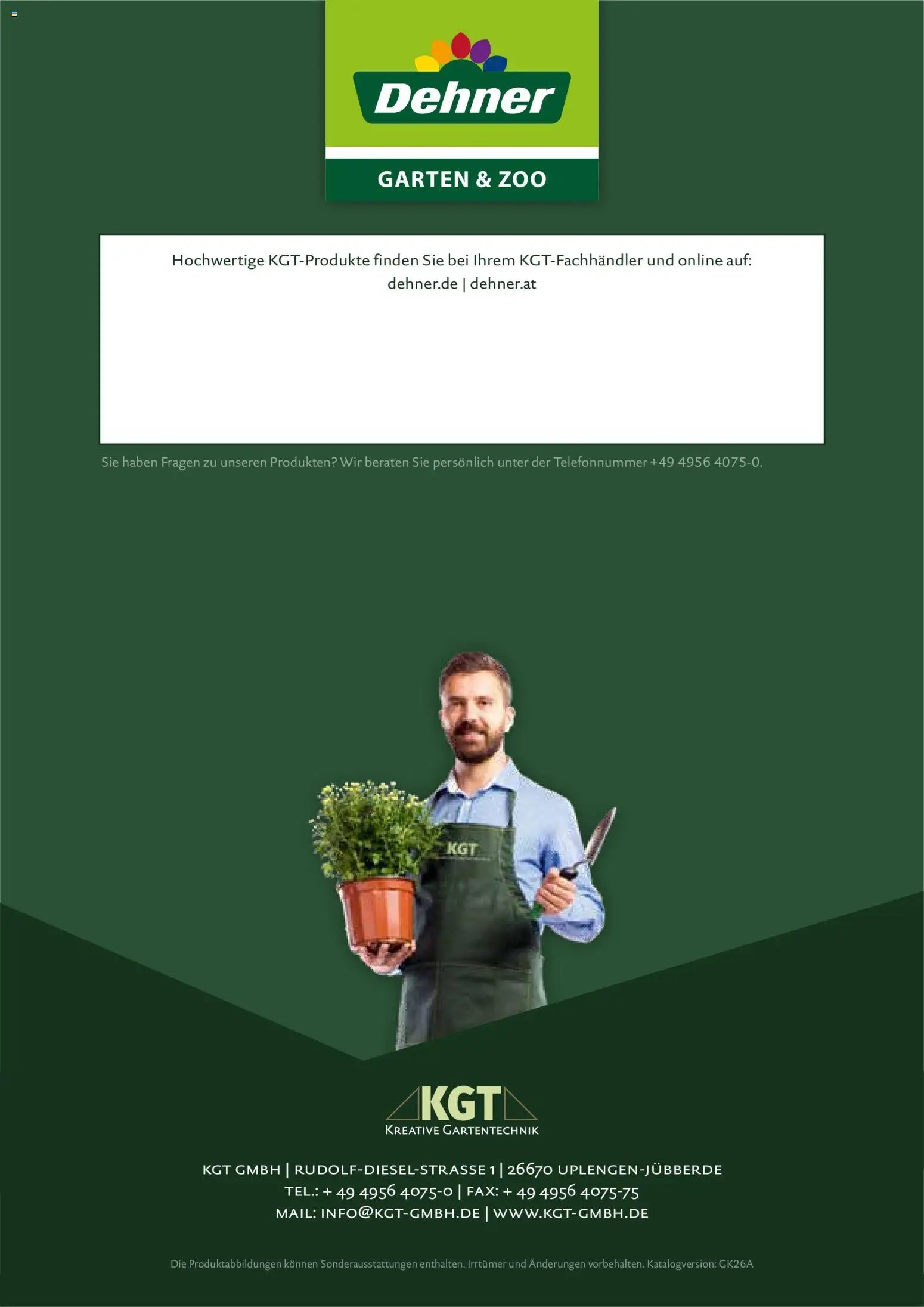 Dehner KGT – Kreative Gartentechnik