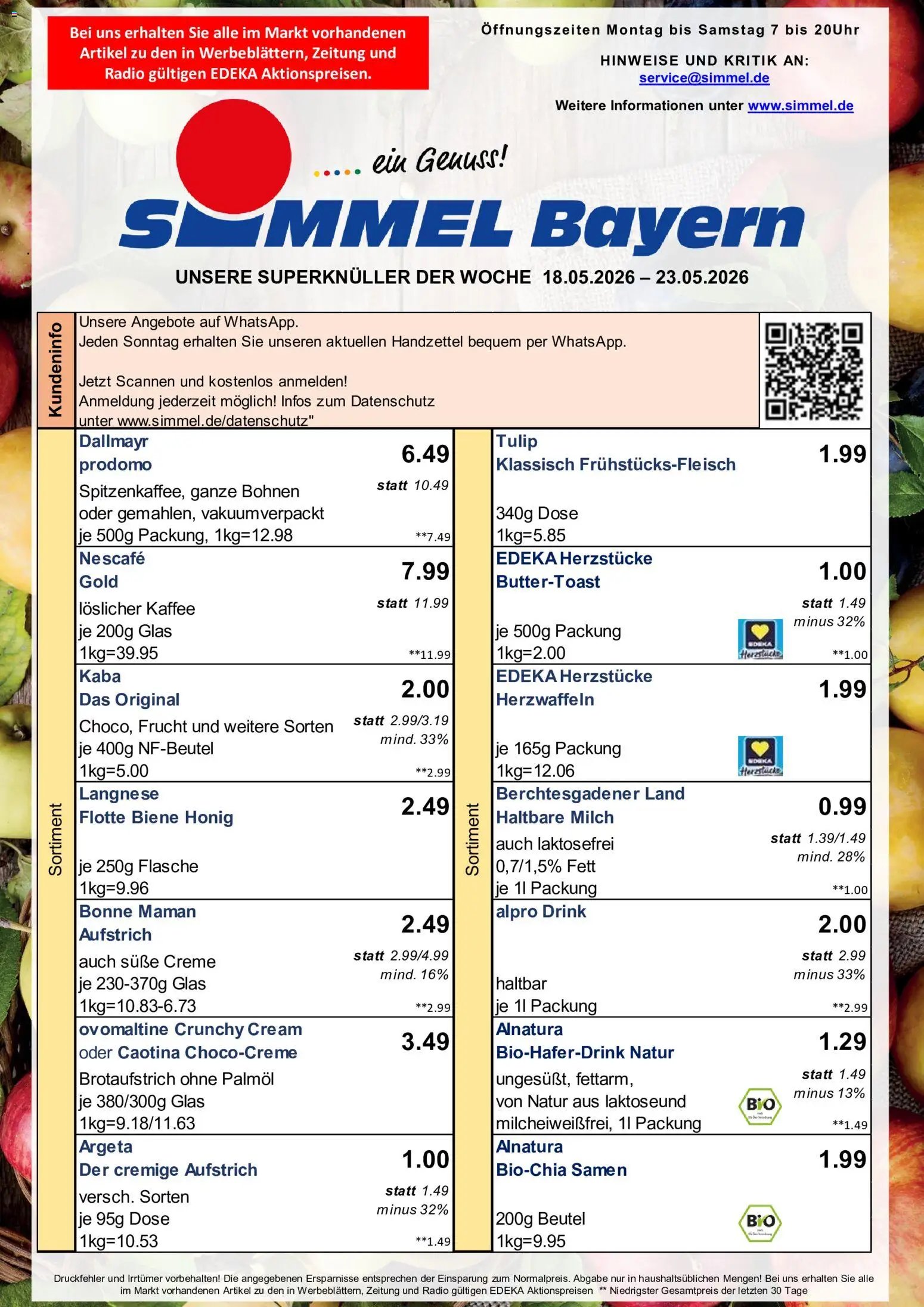 Simmel Bayern