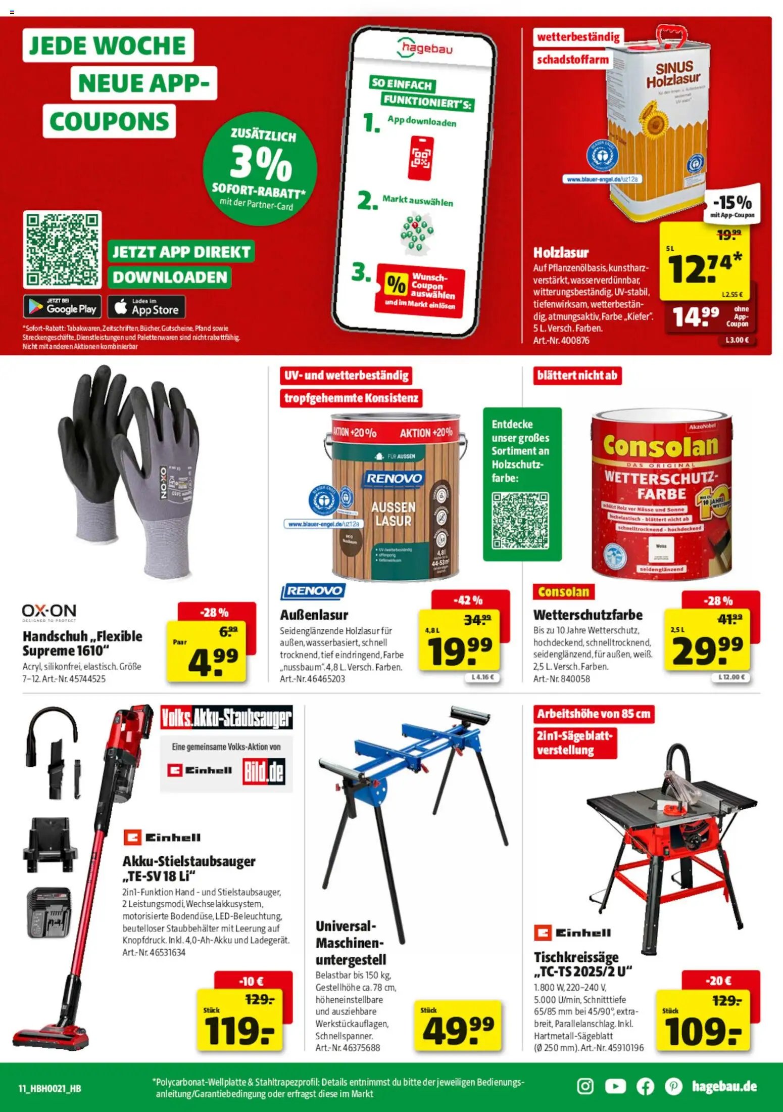 Hagebau Prospekt 	