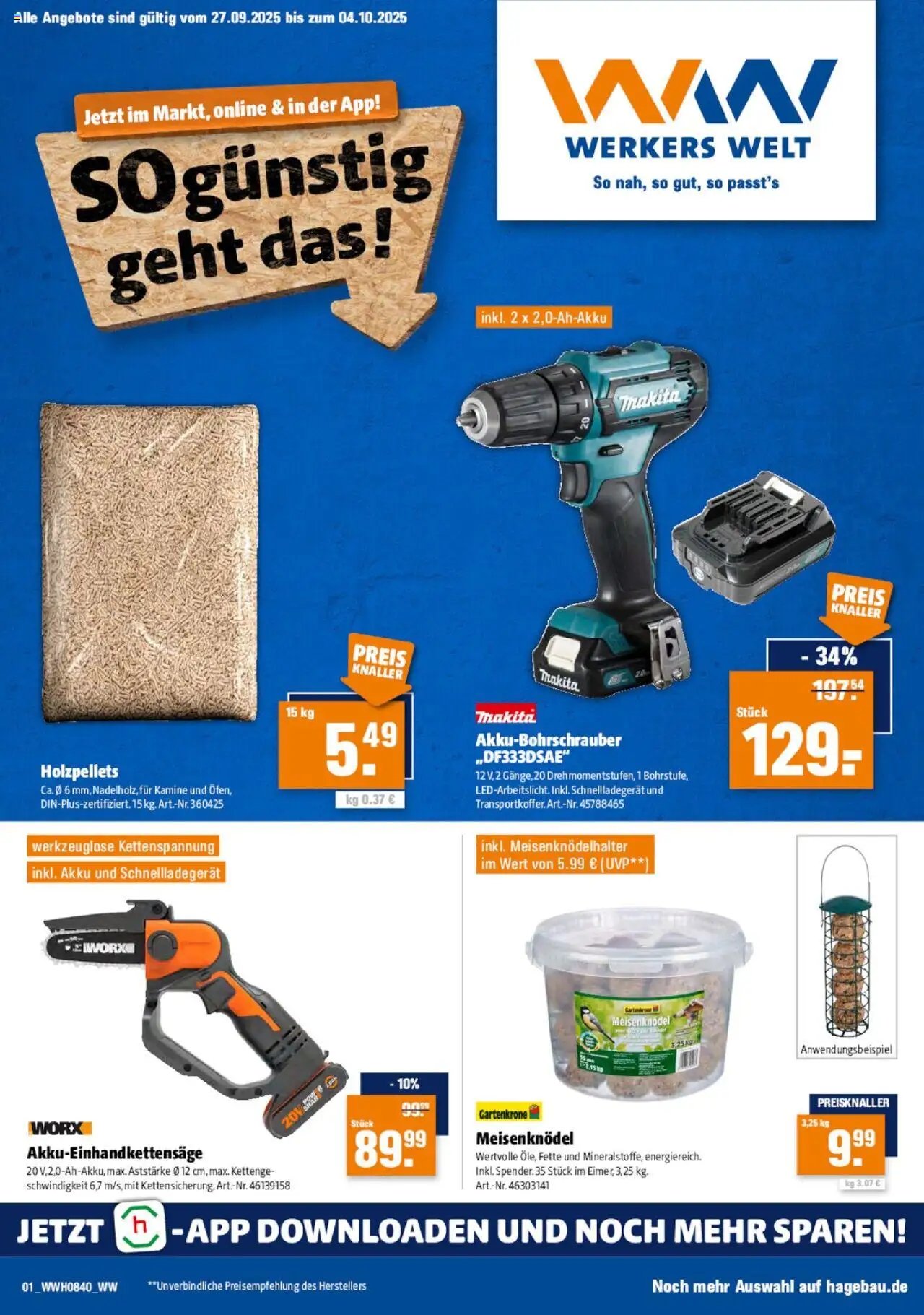 Hagebau Prospekt Eisenberg (2025-09-27 - 2025-10-04) | 1