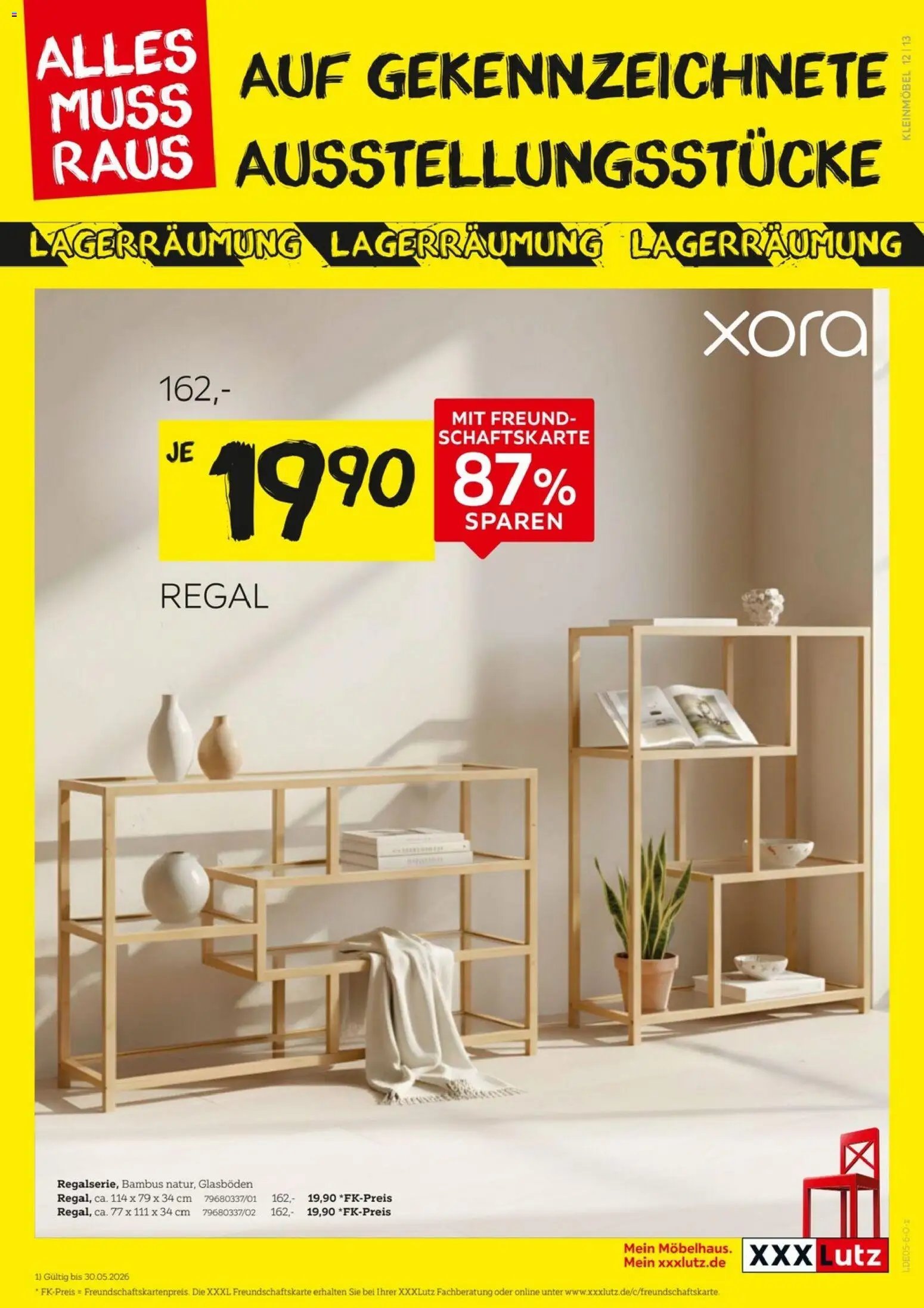 XXXLutz Größte Lagerräumung