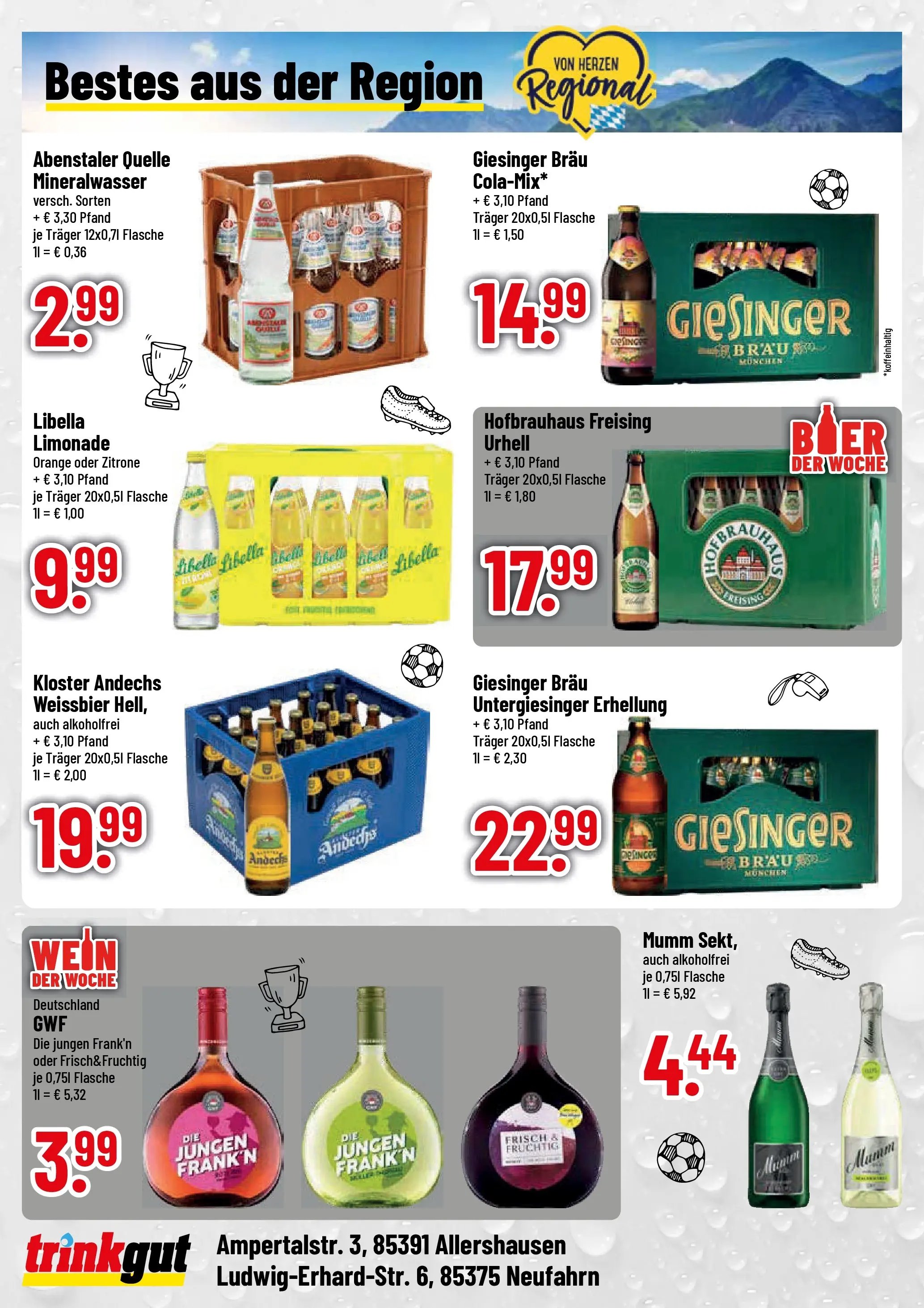 Trinkgut Prospekt Allershausen