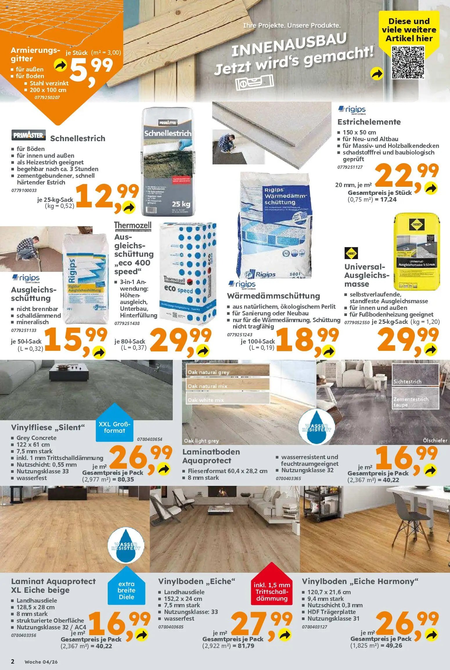 Globus Baumarkt Prospekt 	