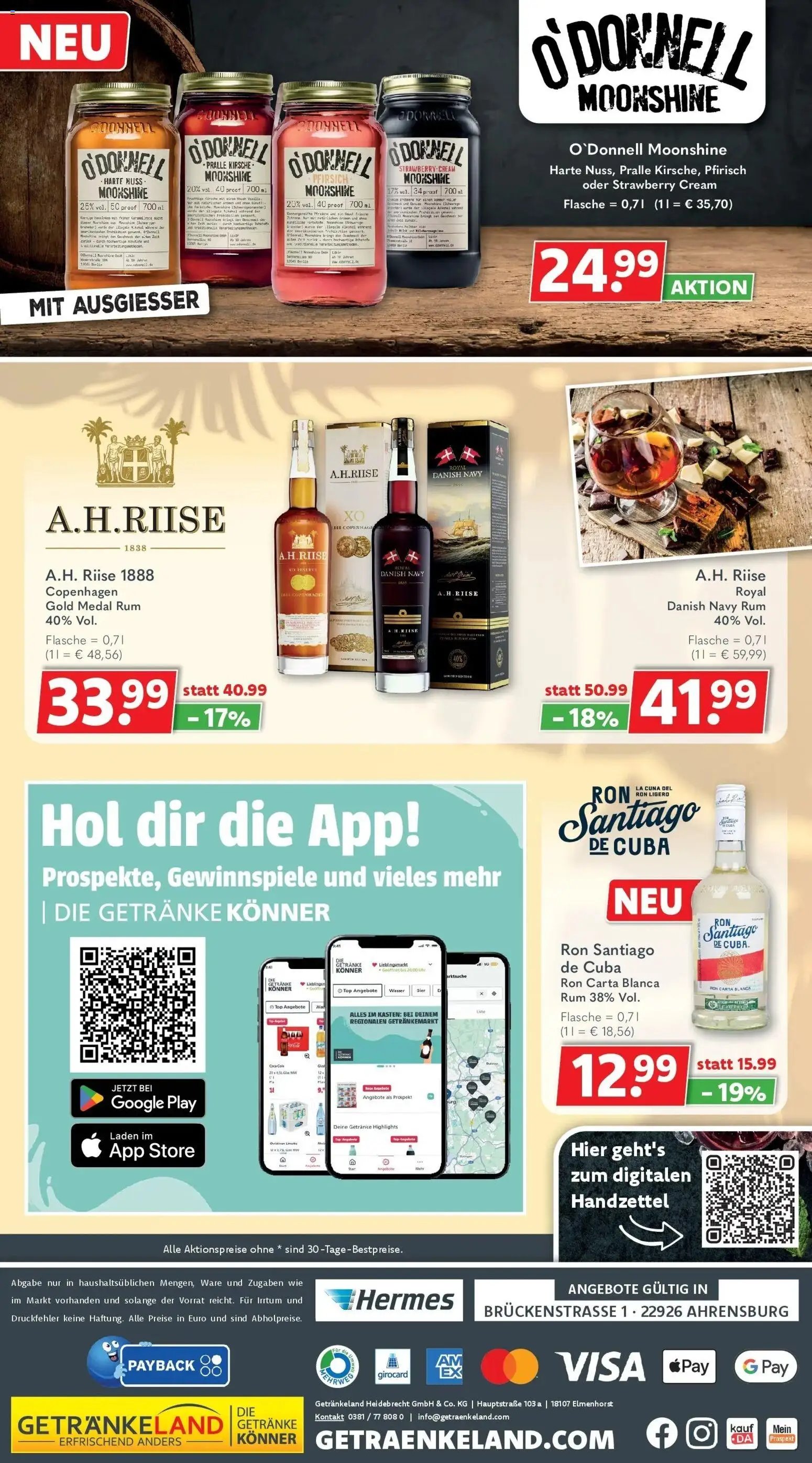 Getränkeland: Getränkeangebote