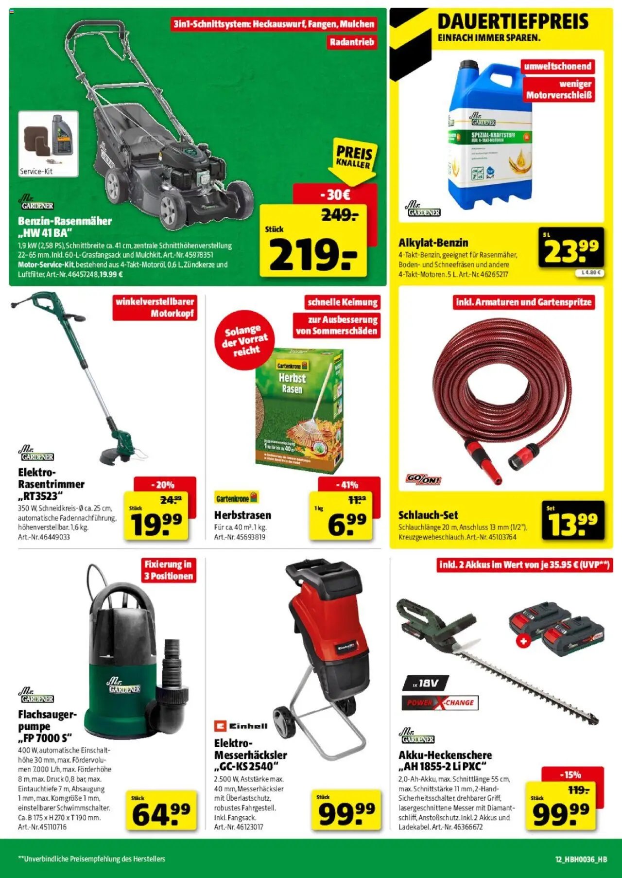 Hagebau Prospekt Wolfsburg 	 (2025-08-30 - 2025-09-06) | 16