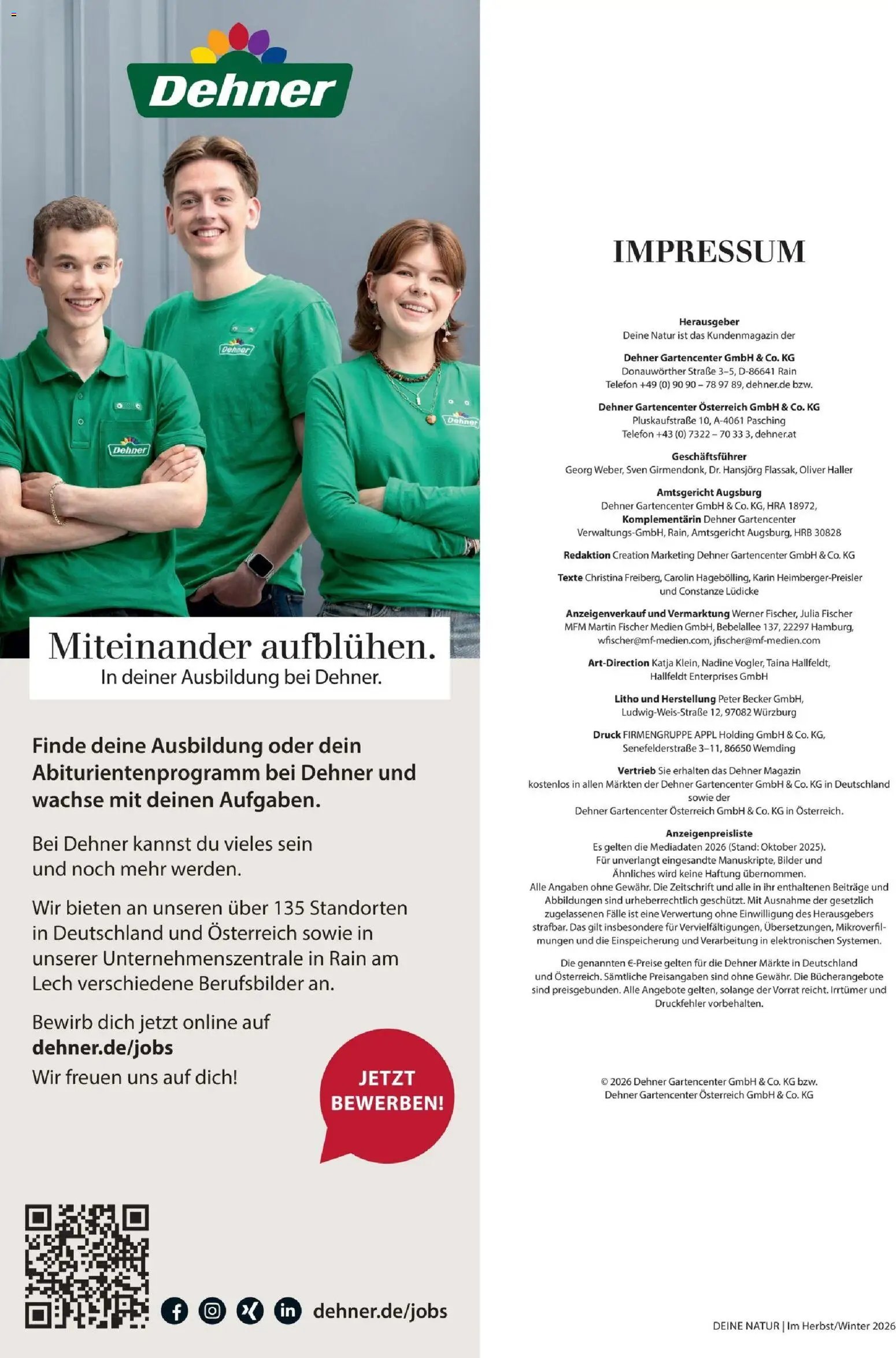 Dehner Prospekt