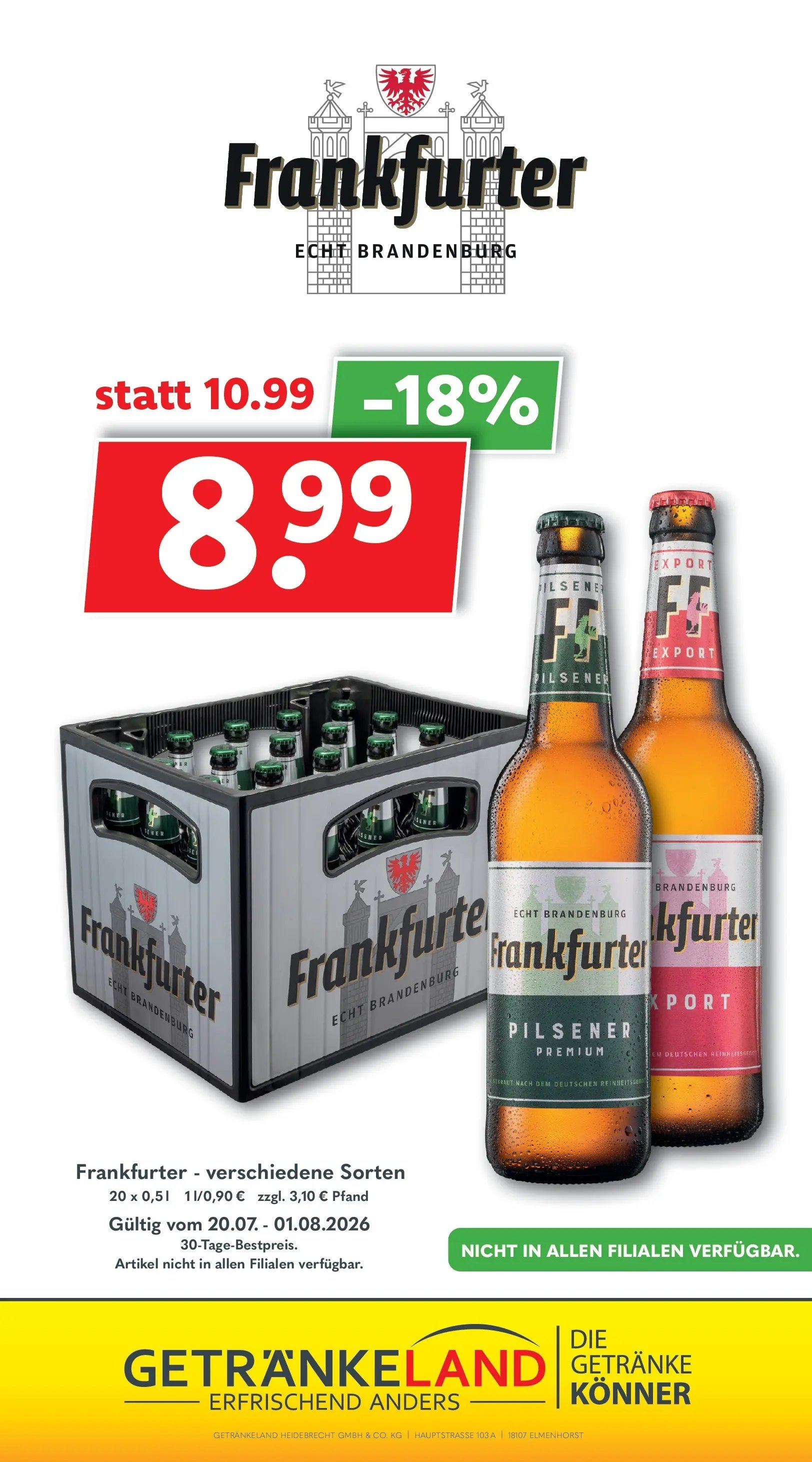 Getränkeland - Getränkeland: Getränkeangebote