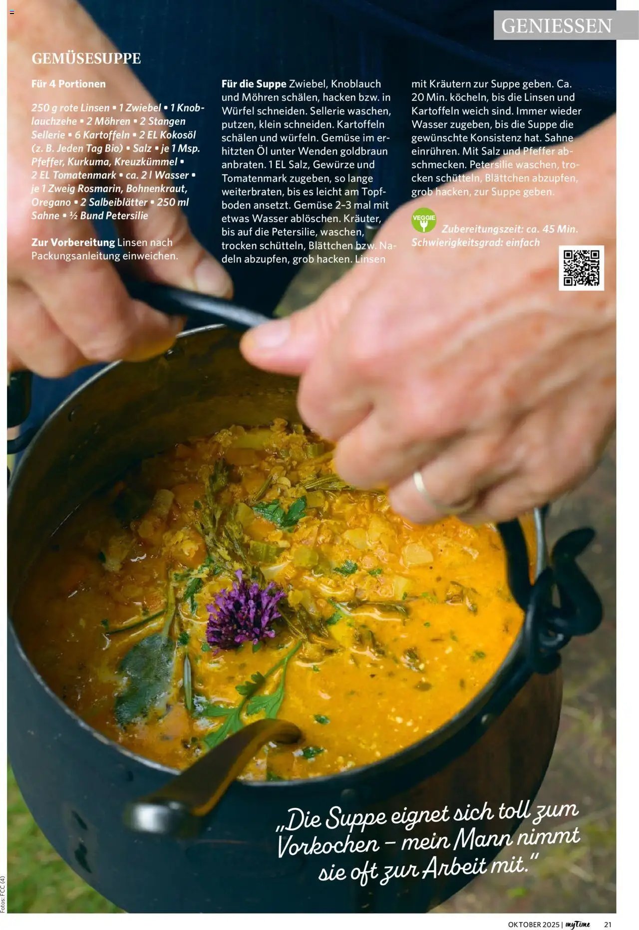 Famila Nordwest myTime Oktober 2025