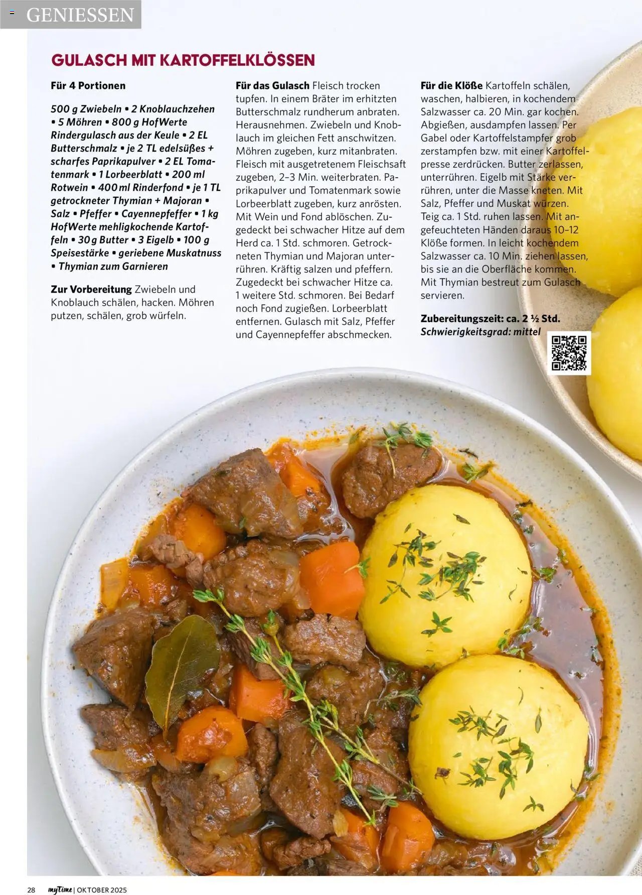 Famila Nordwest myTime Oktober 2025