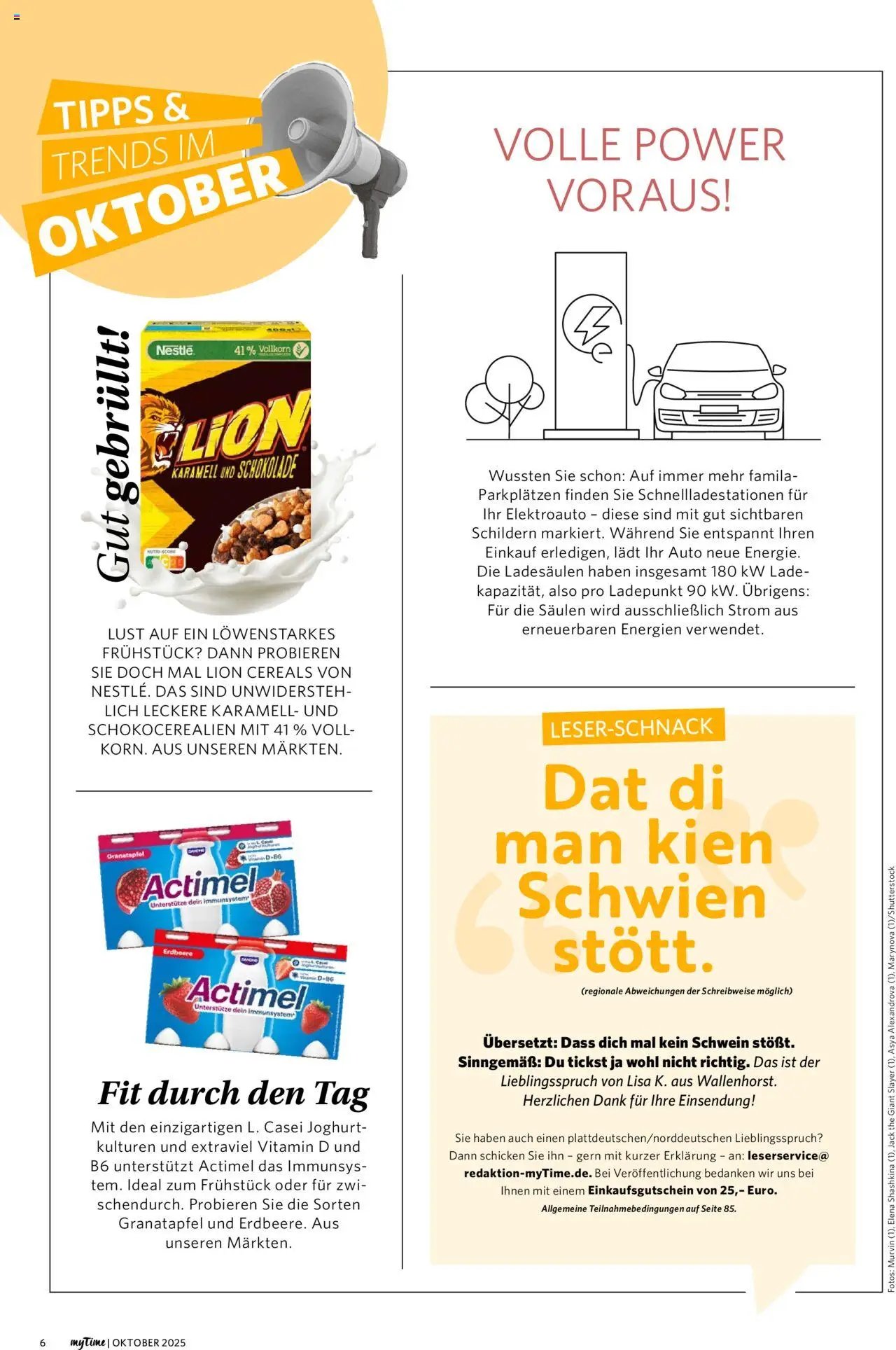 Famila Nordwest myTime Oktober 2025