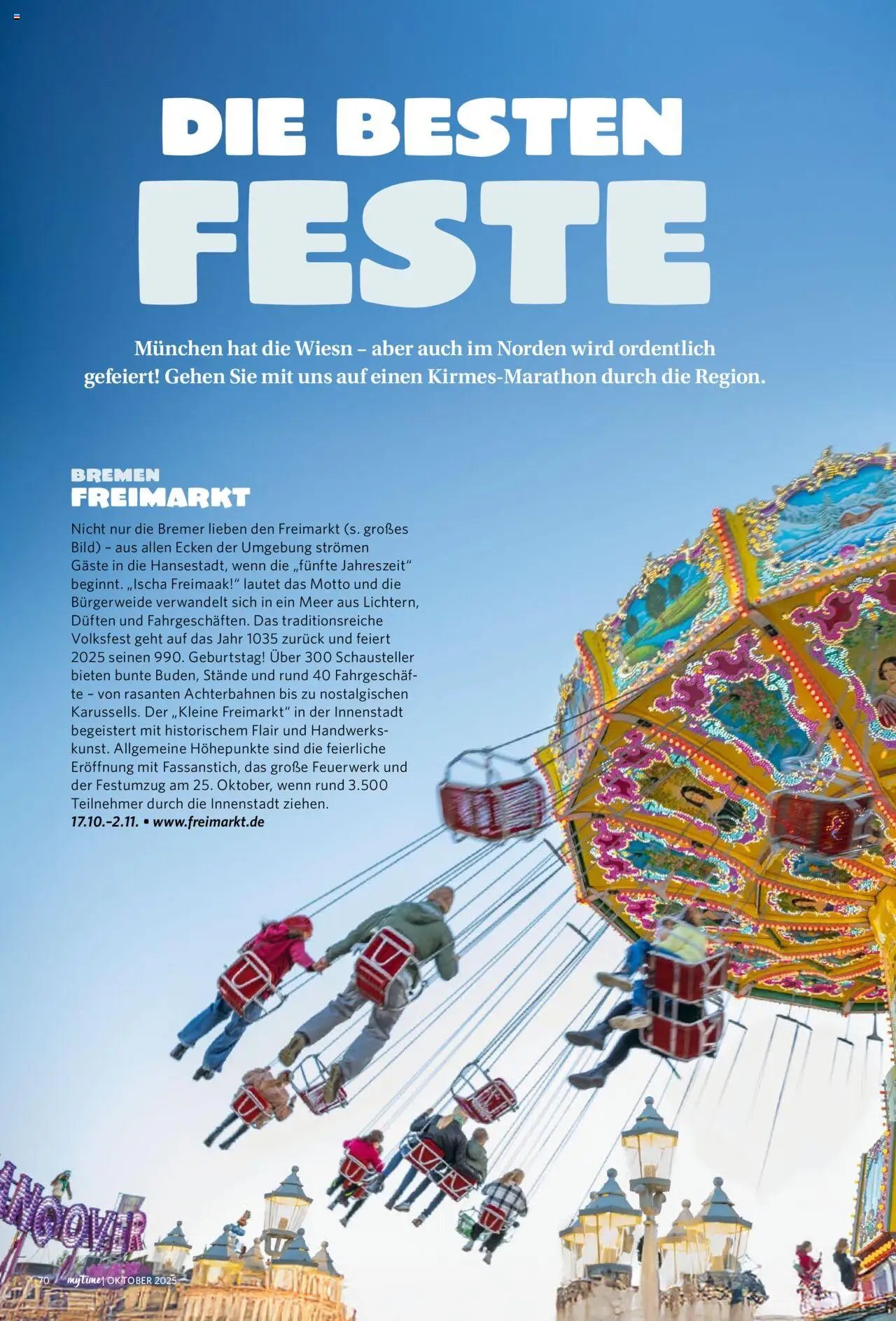 Famila Nordwest myTime Oktober 2025