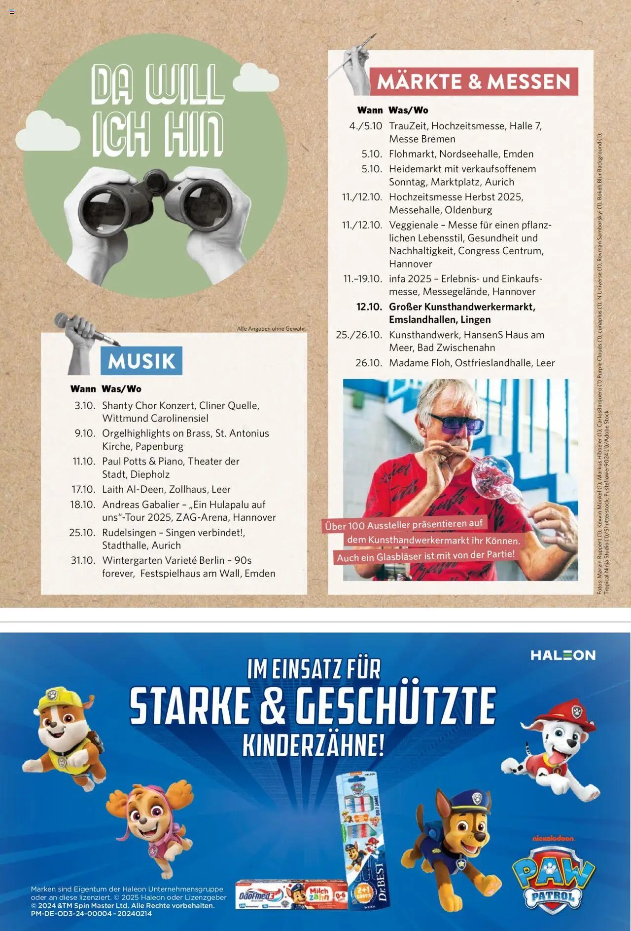 Famila Nordwest myTime Oktober 2025