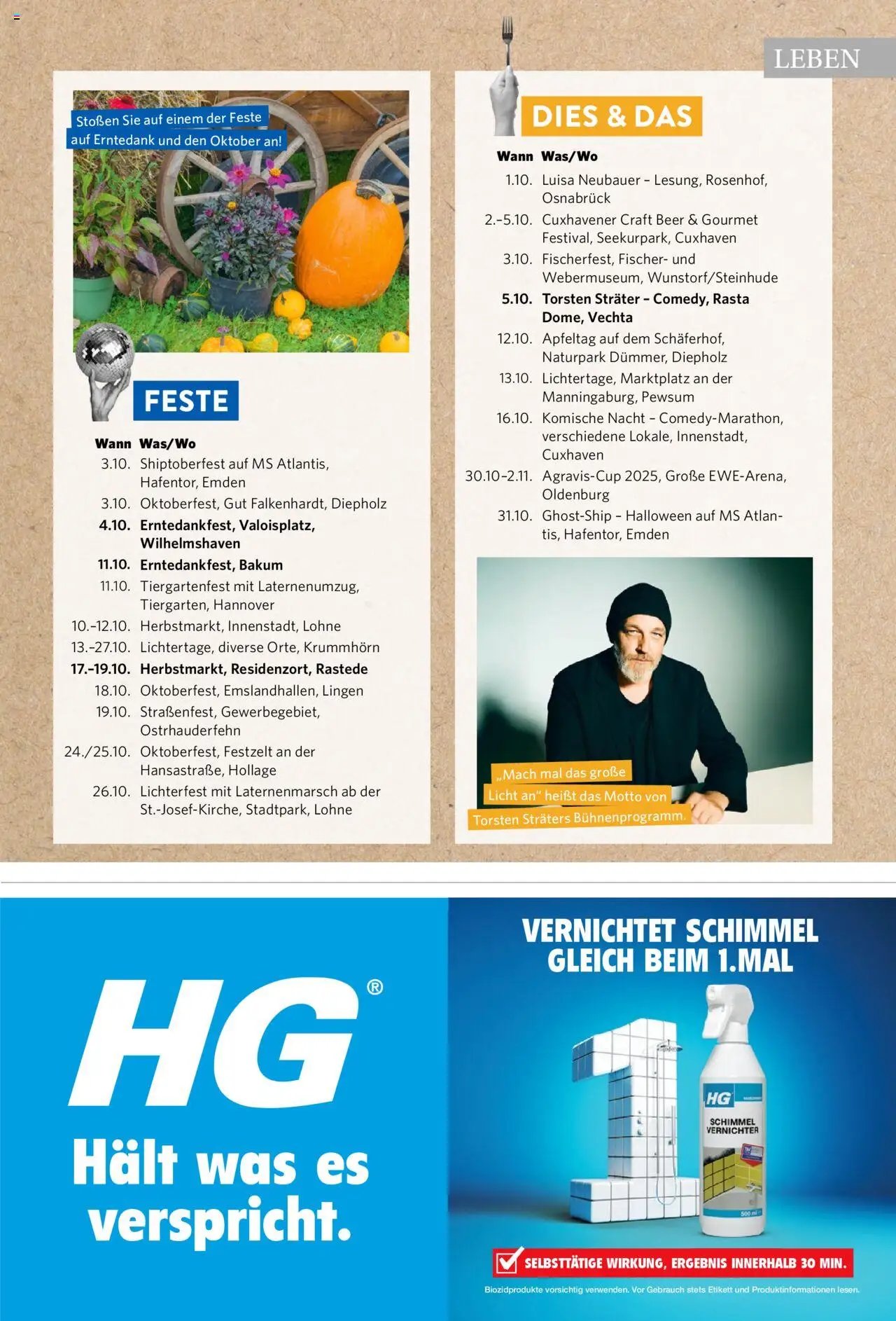 Famila Nordwest myTime Oktober 2025