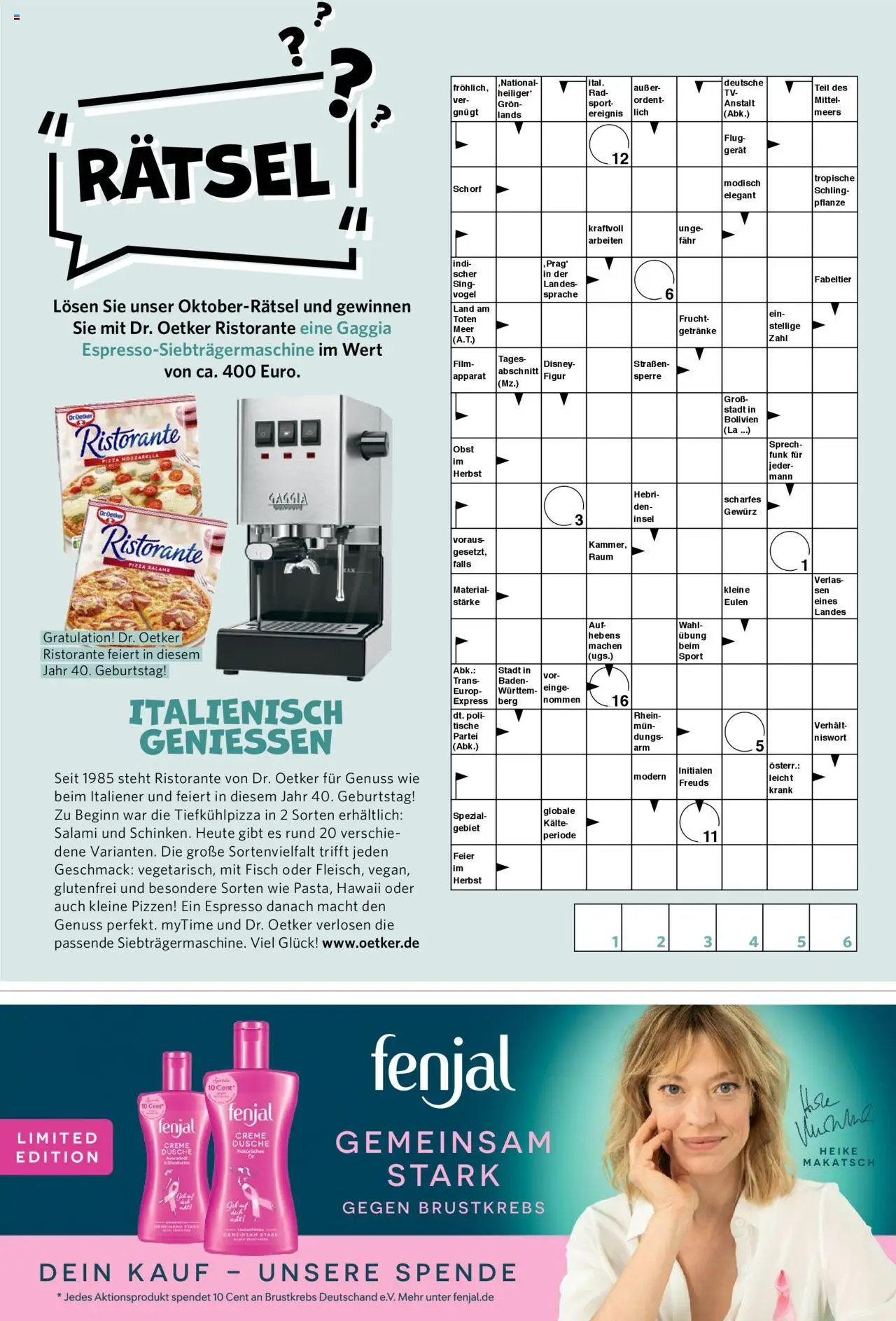 Famila Nordwest myTime Oktober 2025