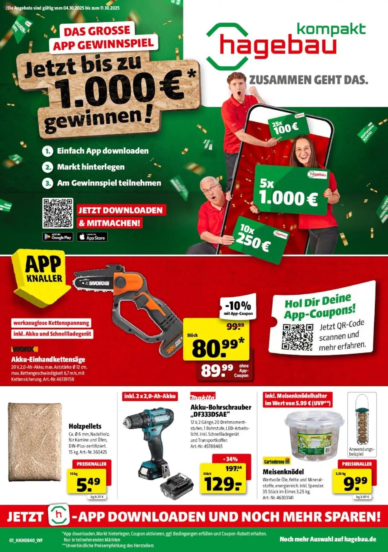 Hagebau Prospekt 	 (2025-10-04 - 2025-10-11) | 1