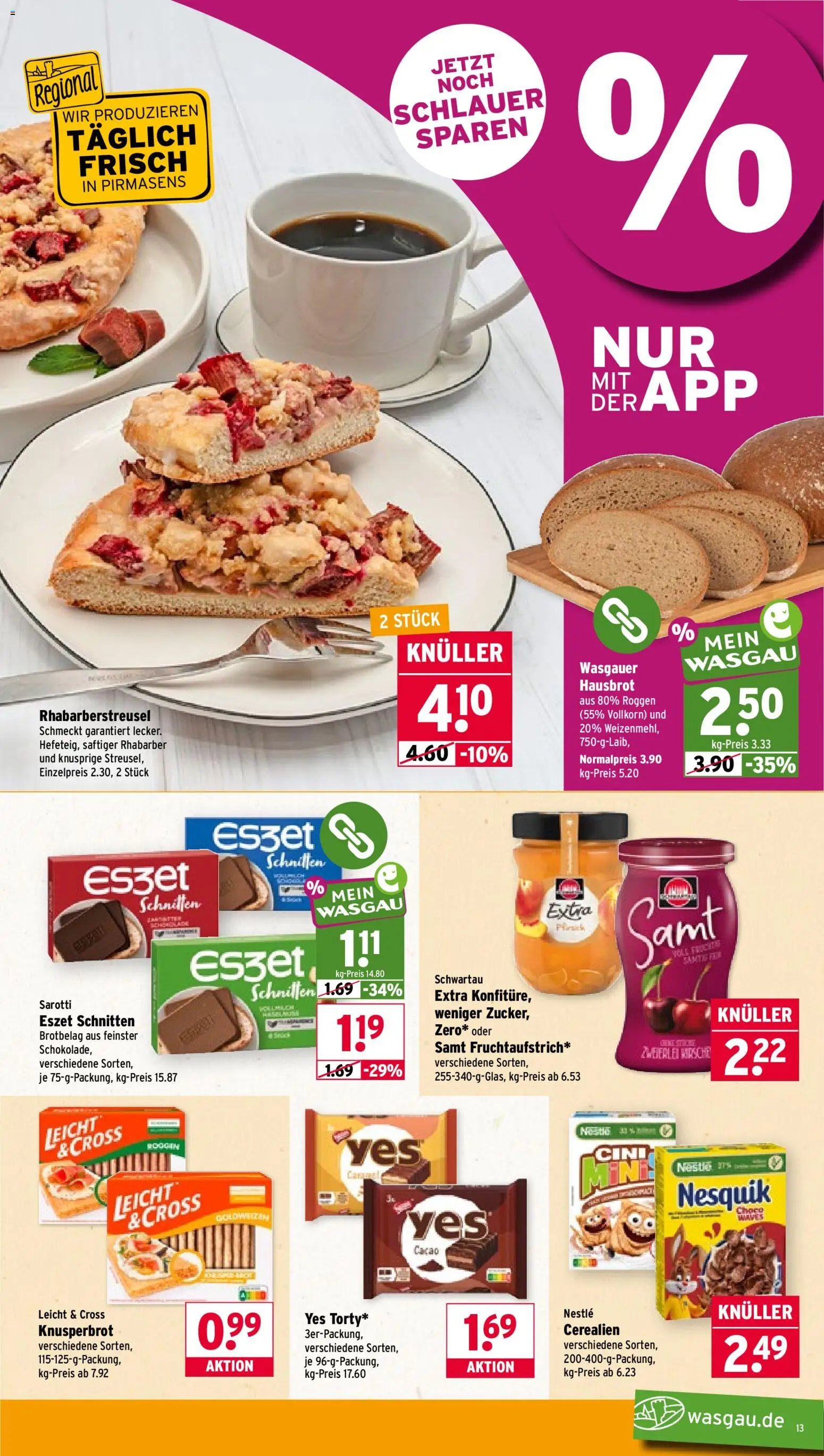 Wasgau Prospekt 	