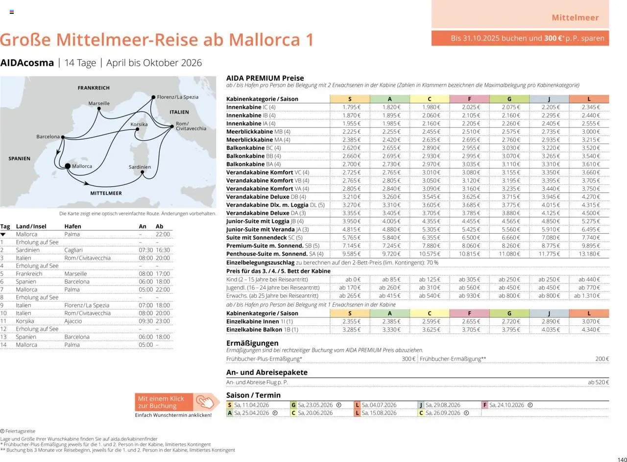 Aida Sommer 2026 (2026-03-01 - 2026-11-30)