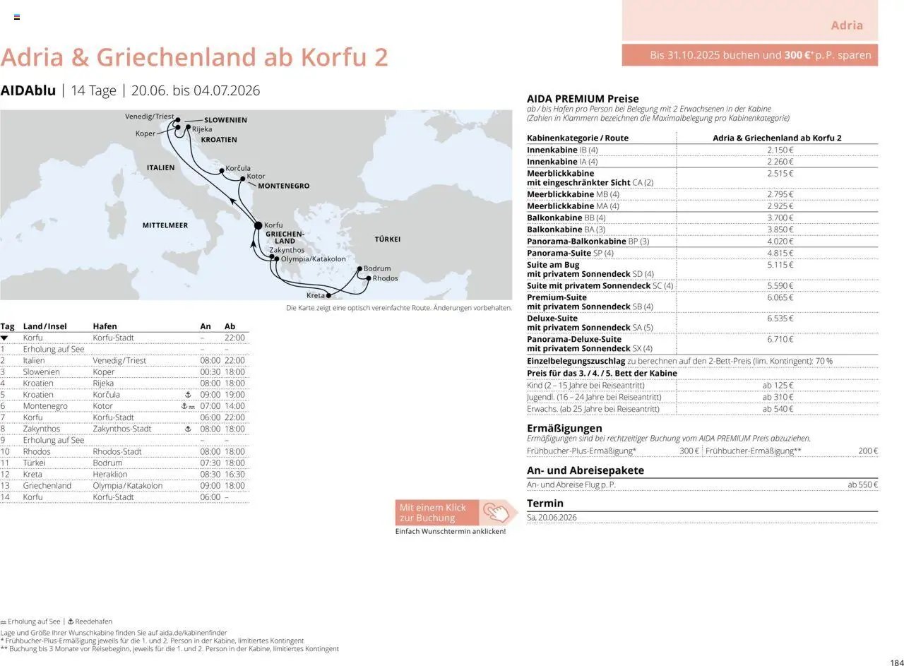Aida Sommer 2026 (2026-03-01 - 2026-11-30)