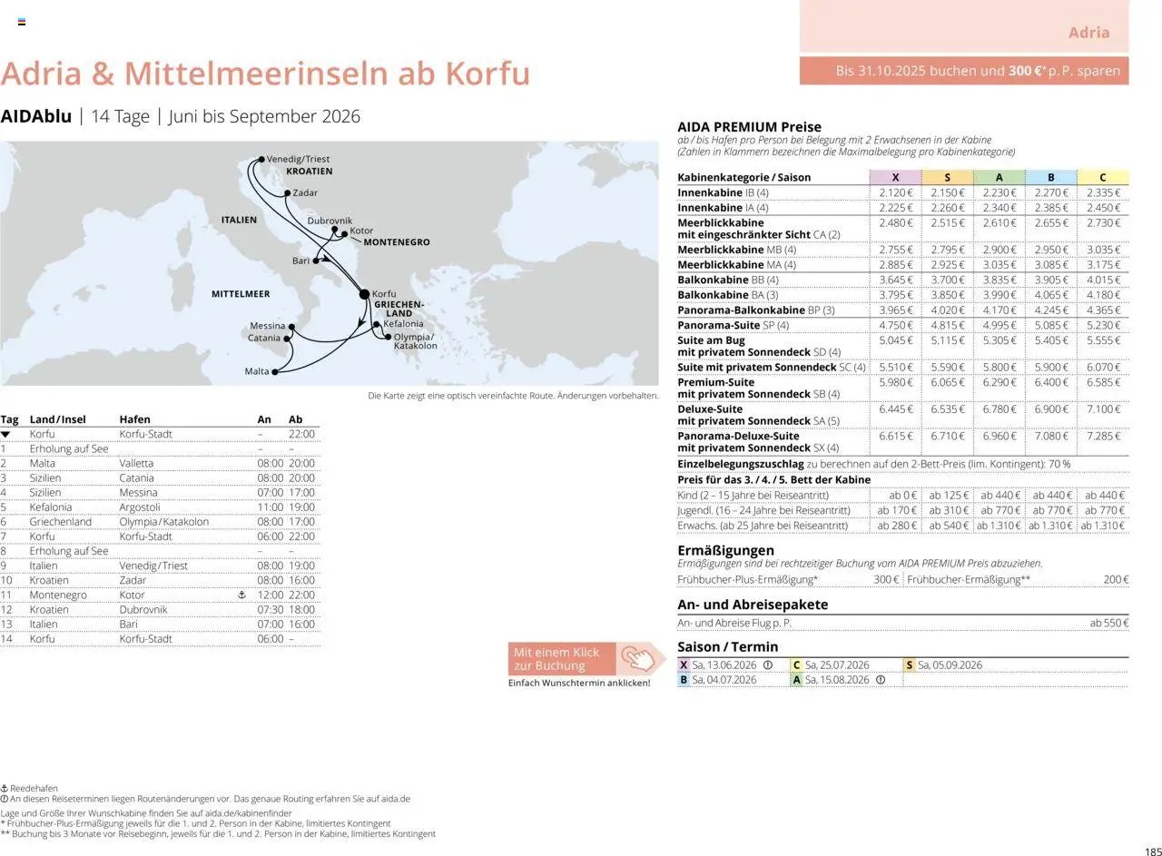Aida Sommer 2026 (2026-03-01 - 2026-11-30)