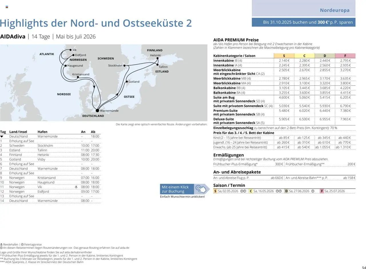 Aida Sommer 2026 (2026-03-01 - 2026-11-30)
