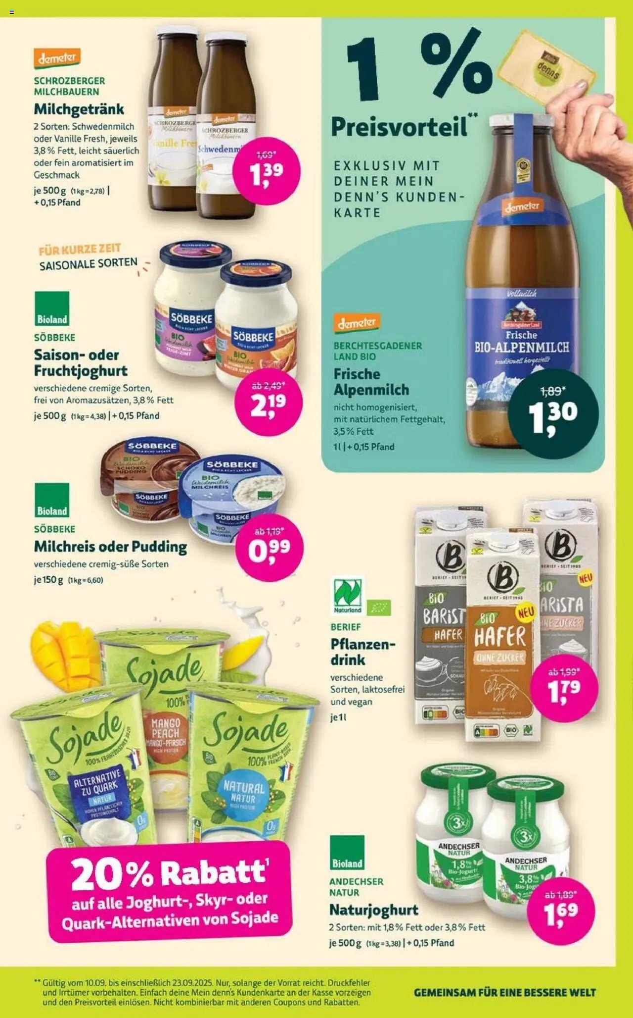 Denns BioMarkt Angebote (2025-09-10 - 2025-09-23) | 3