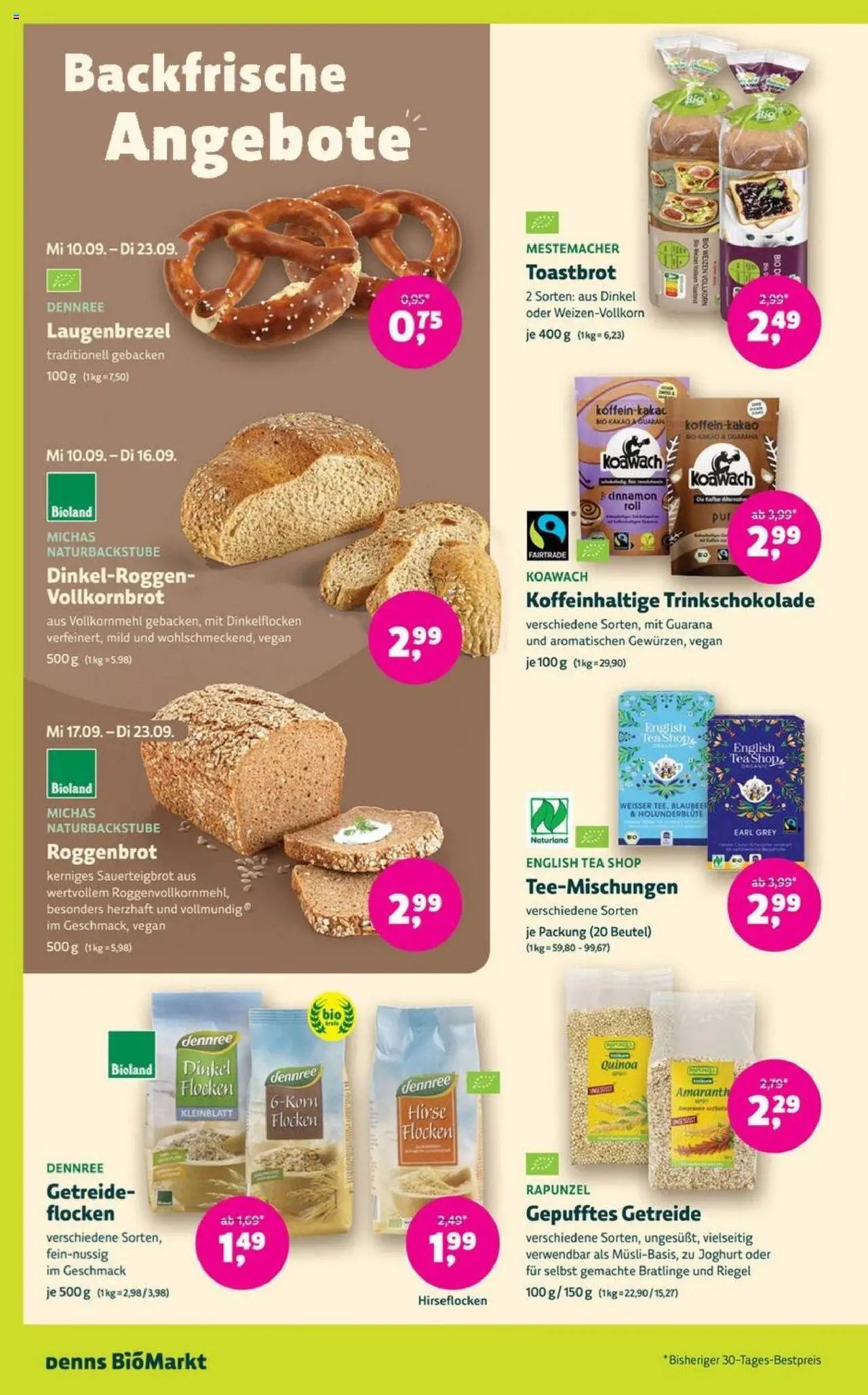 Denns BioMarkt Angebote (2025-09-10 - 2025-09-23) | 8