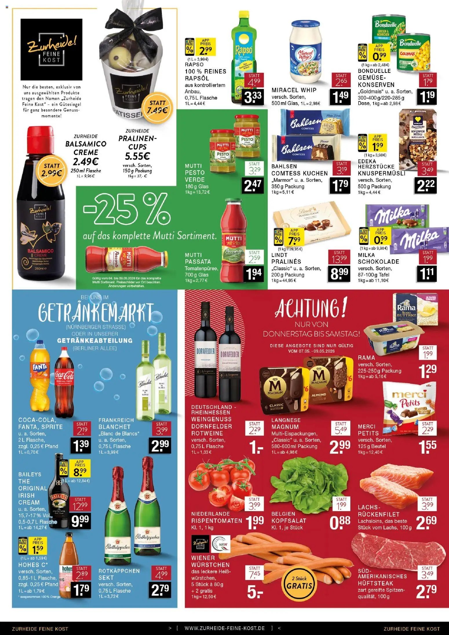 Edeka Zurheide Prospekt 	 (2026-05-04 - 2026-05-09)