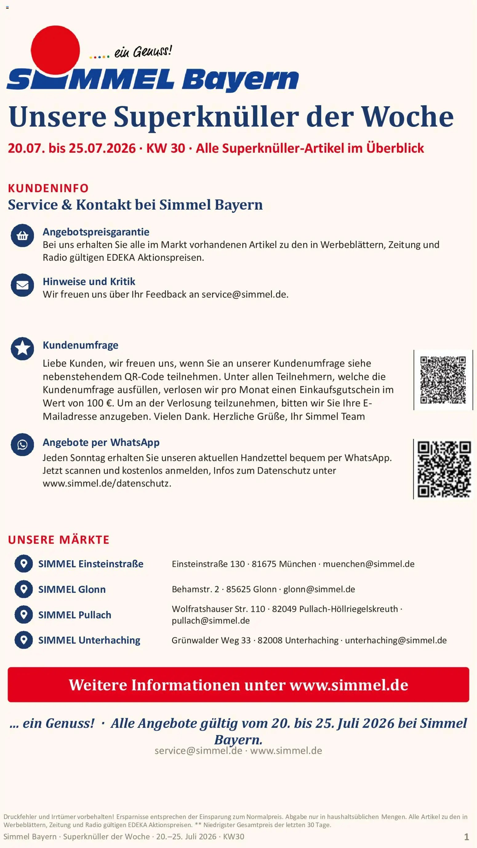 Simmel Bayern