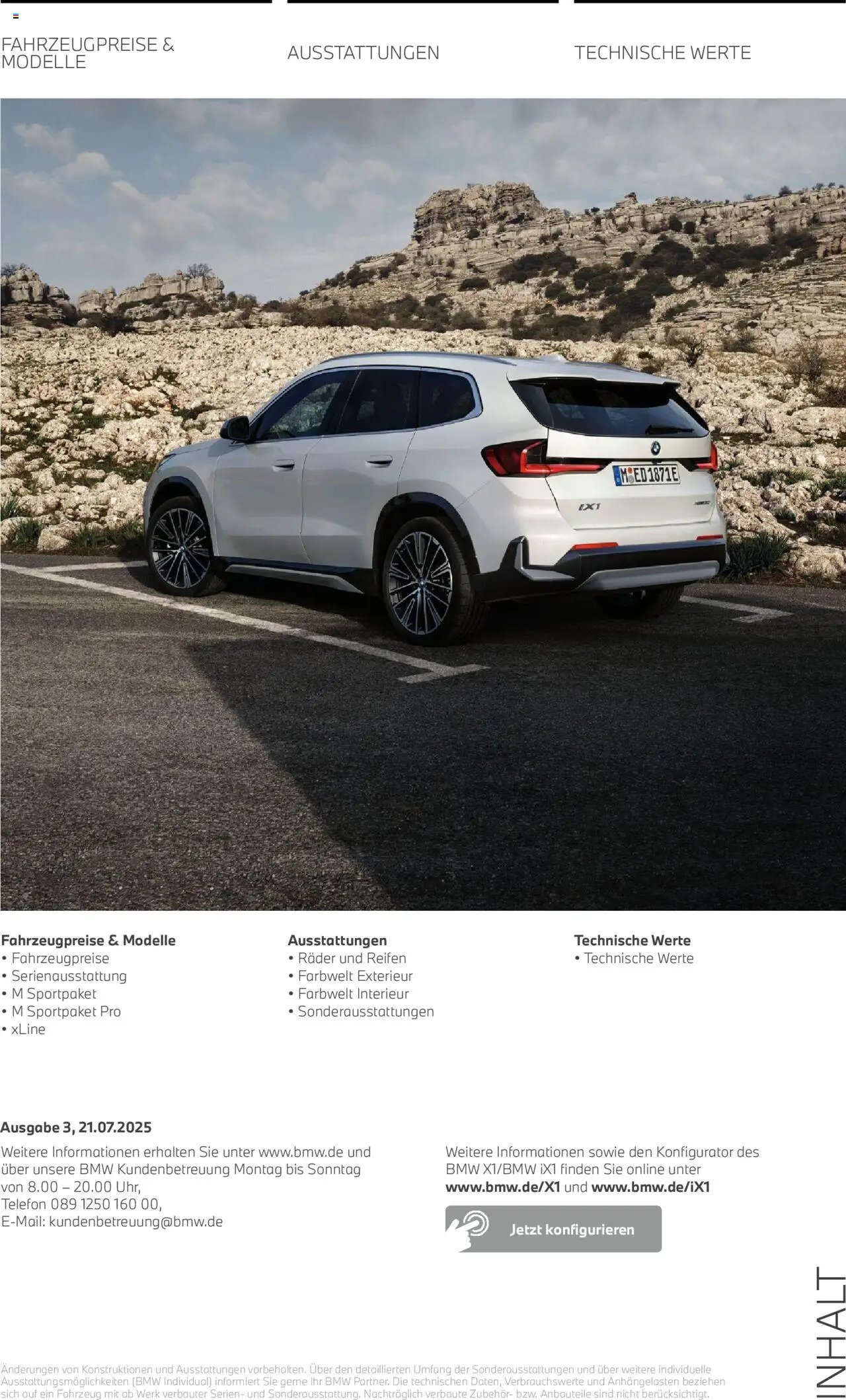 BMW X1 (2025-07-01 - 2026-06-30) | 2