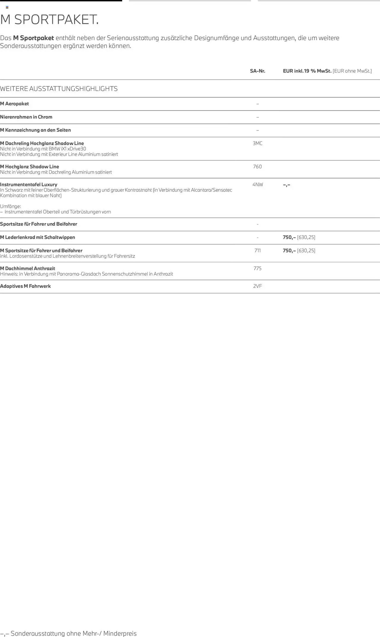 BMW X1 (2025-07-01 - 2026-06-30) | 9
