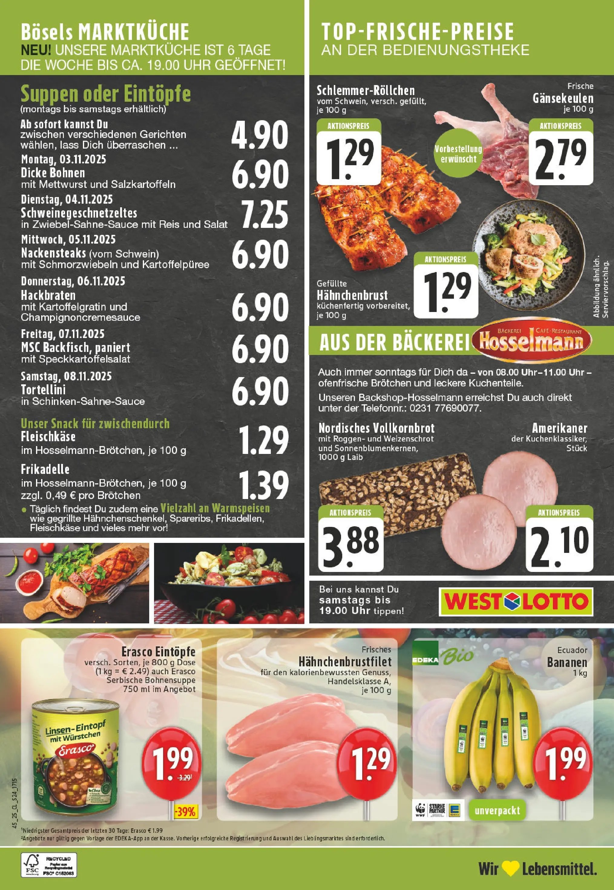 Edeka prospekt Lünen-Brambauer	