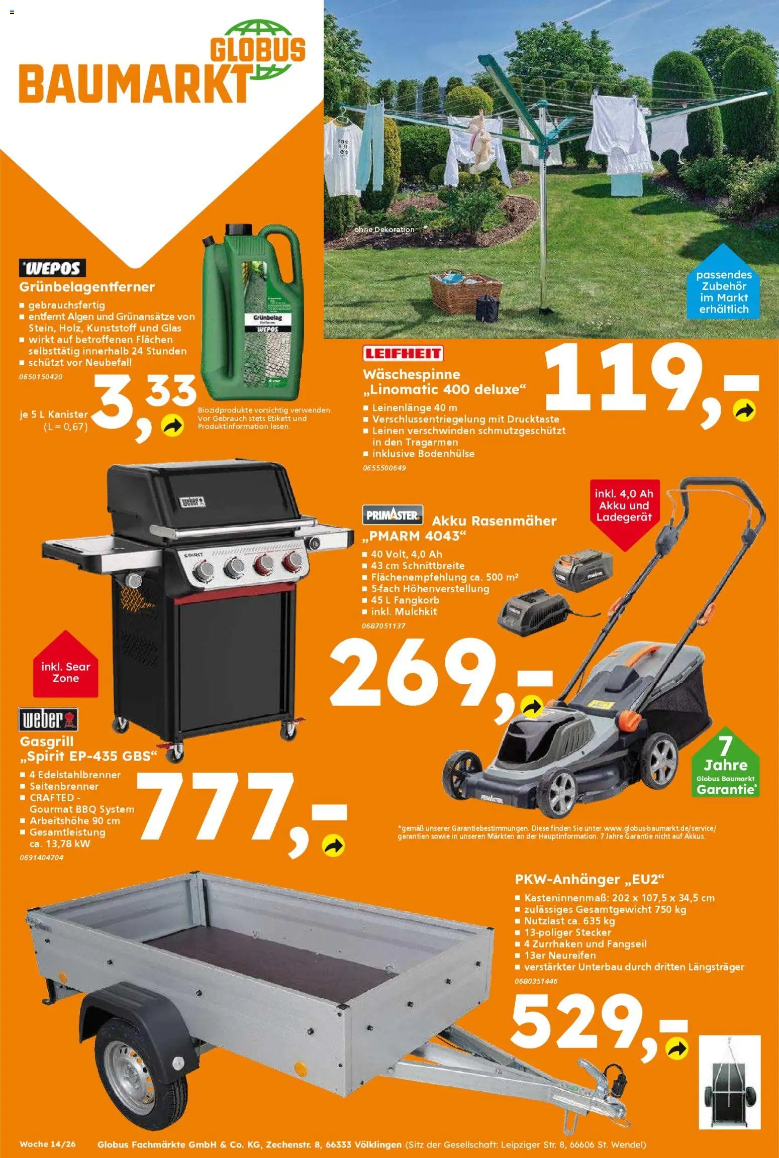 Globus Baumarkt Prospekt Zweibrücken	