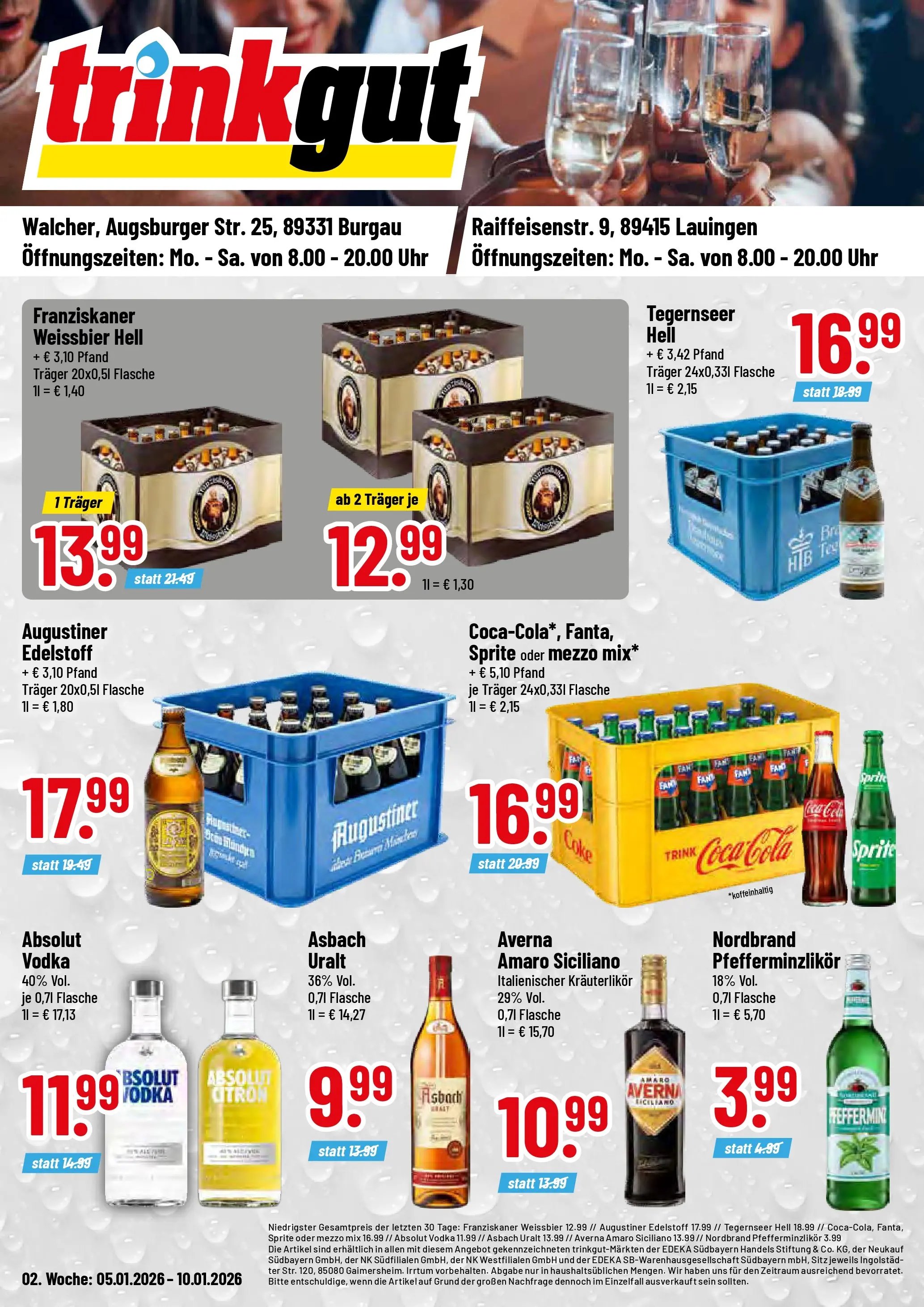 Trinkgut - trinkgut: Wochenangebote