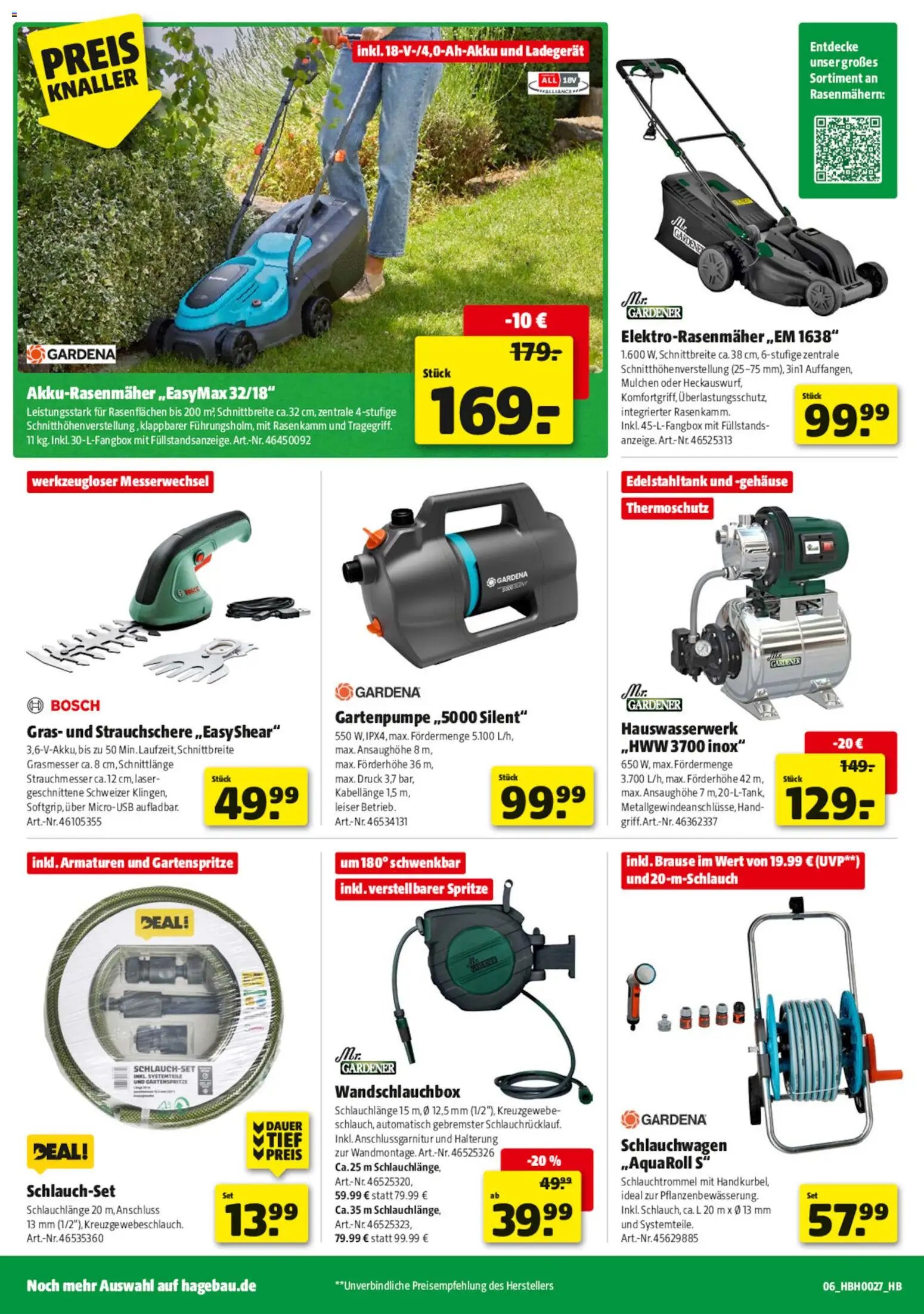 Hagebau Prospekt
