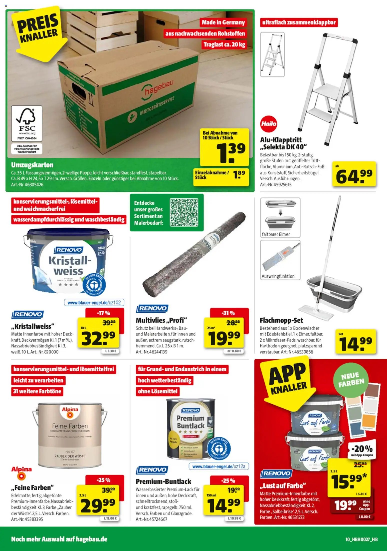 Hagebau Prospekt