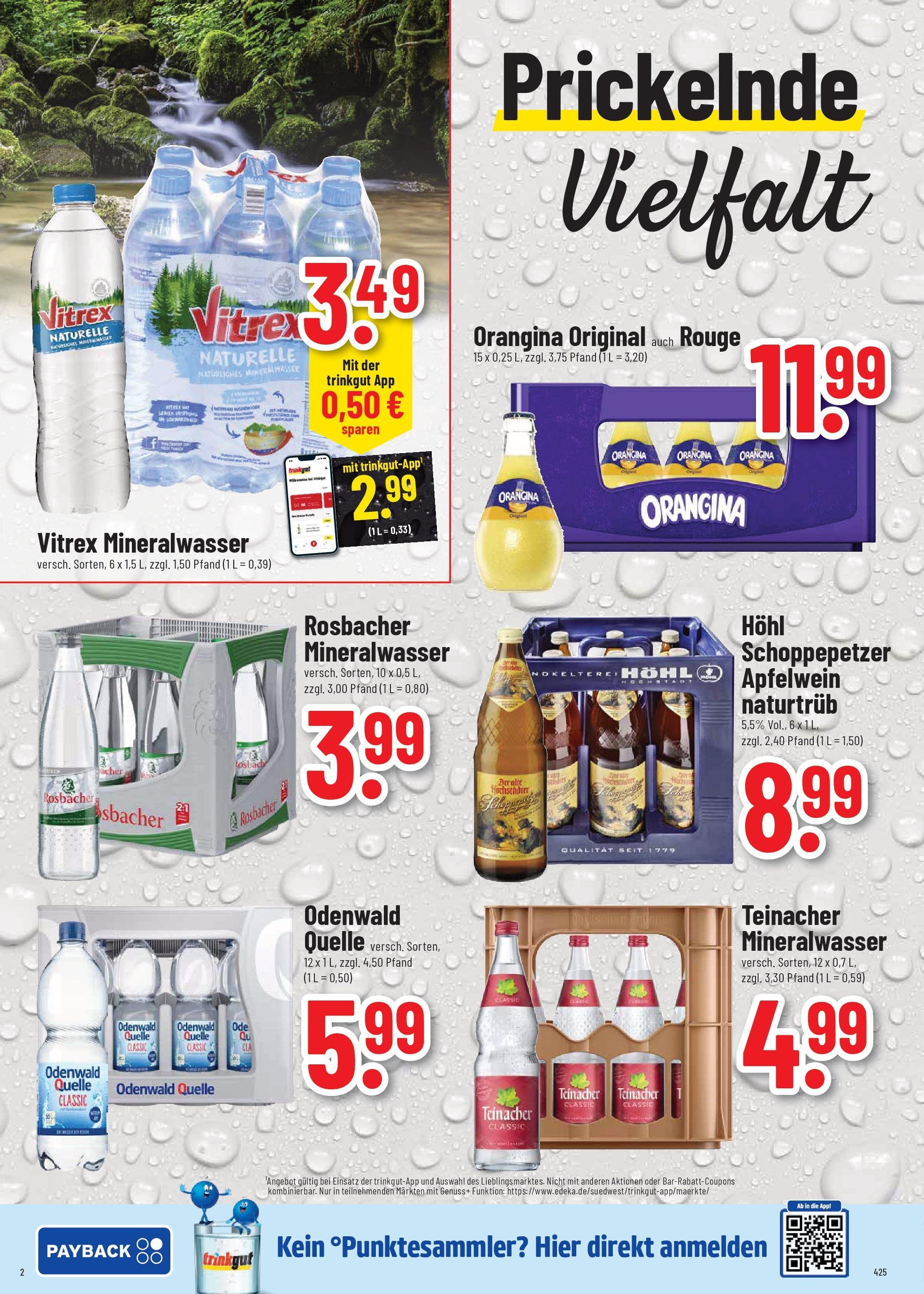 Trinkgut prospekt Wiesenbach	 (2025-07-13 - 2025-07-19) | 2