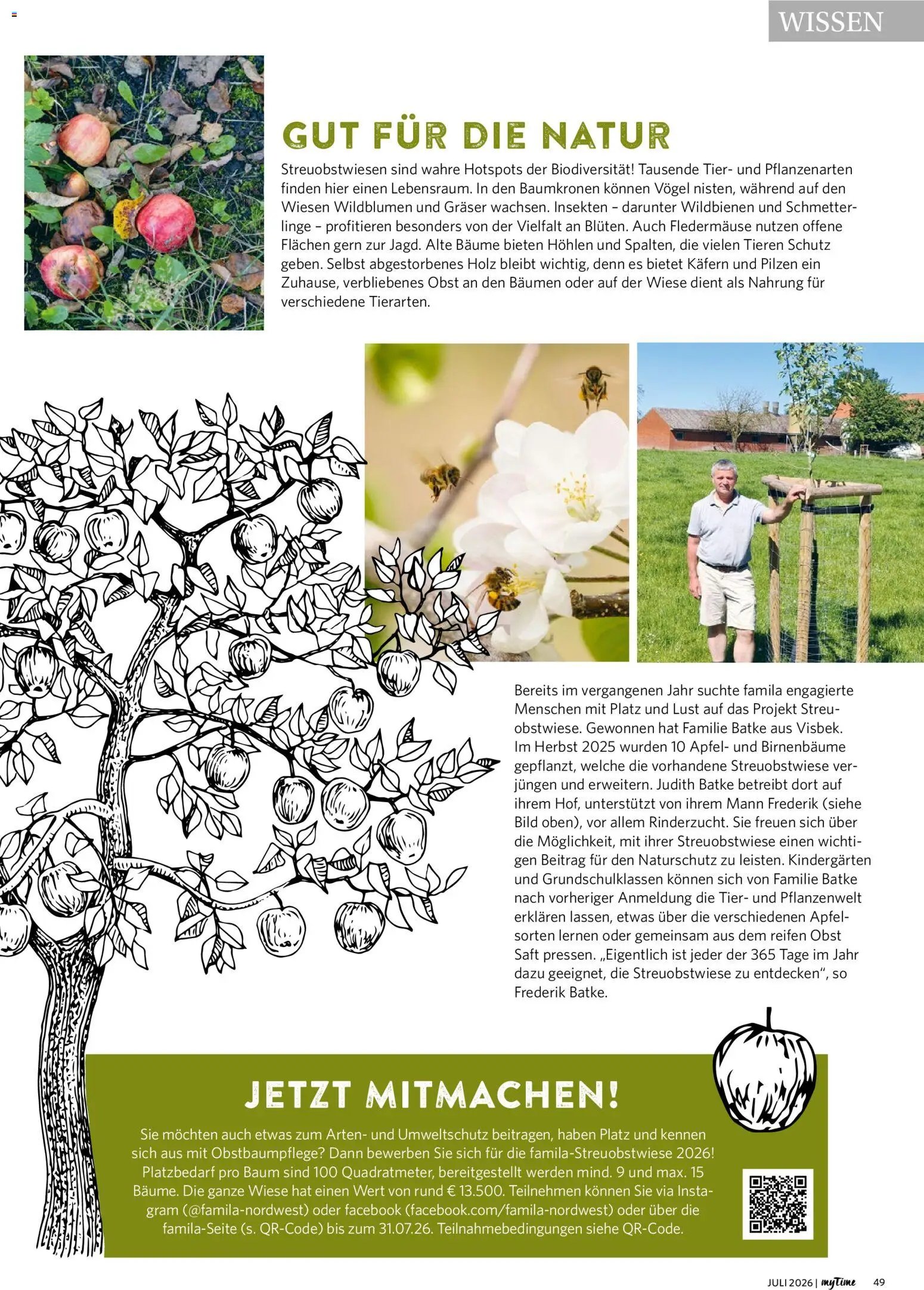 Famila Nordwest myTime Juli 2026