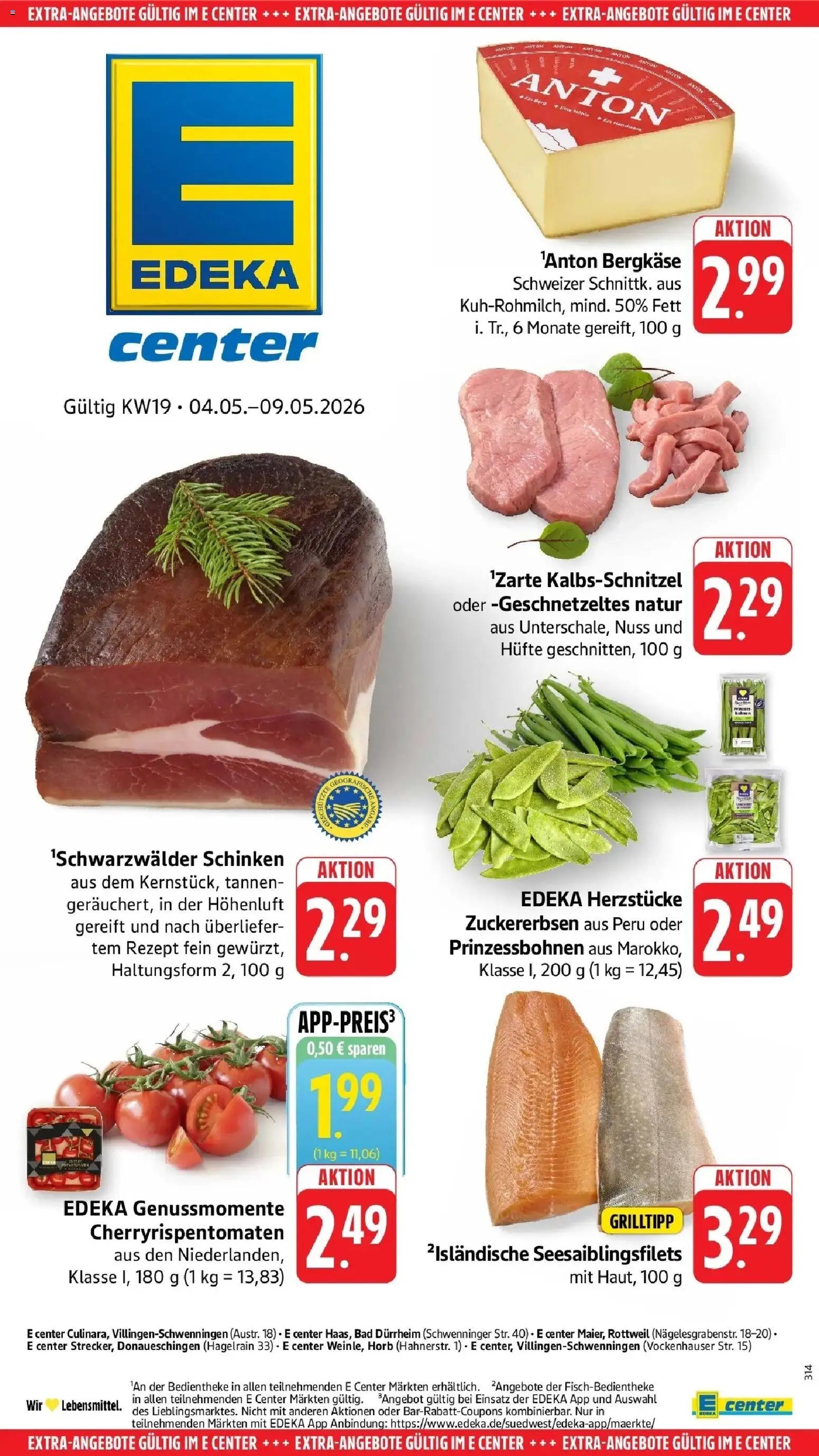 E center Prospekt Bad Dürrheim	 (2026-05-04 - 2026-05-09)
