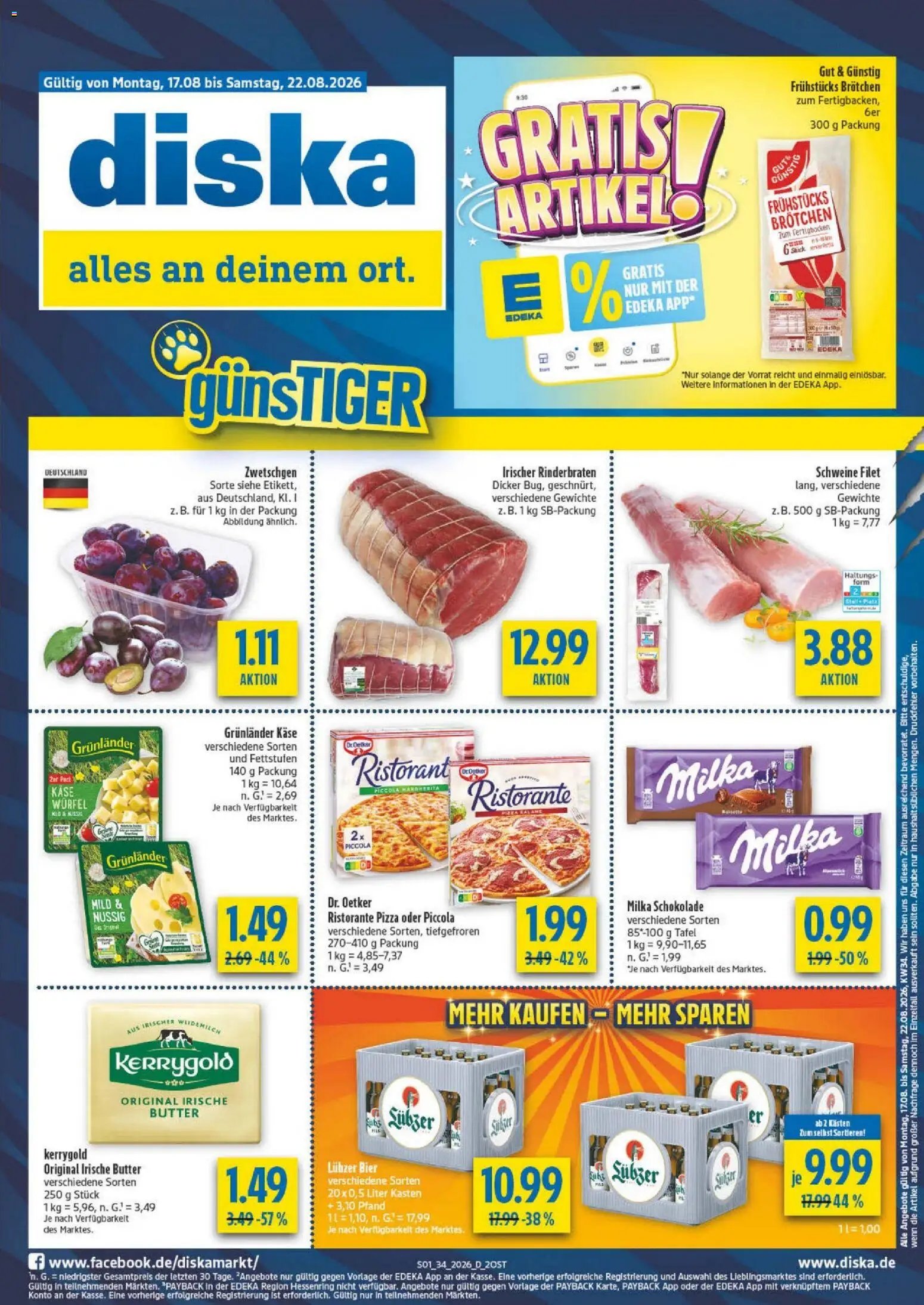 Diska - Diska Angebote Sachsen-Thüringen KW34