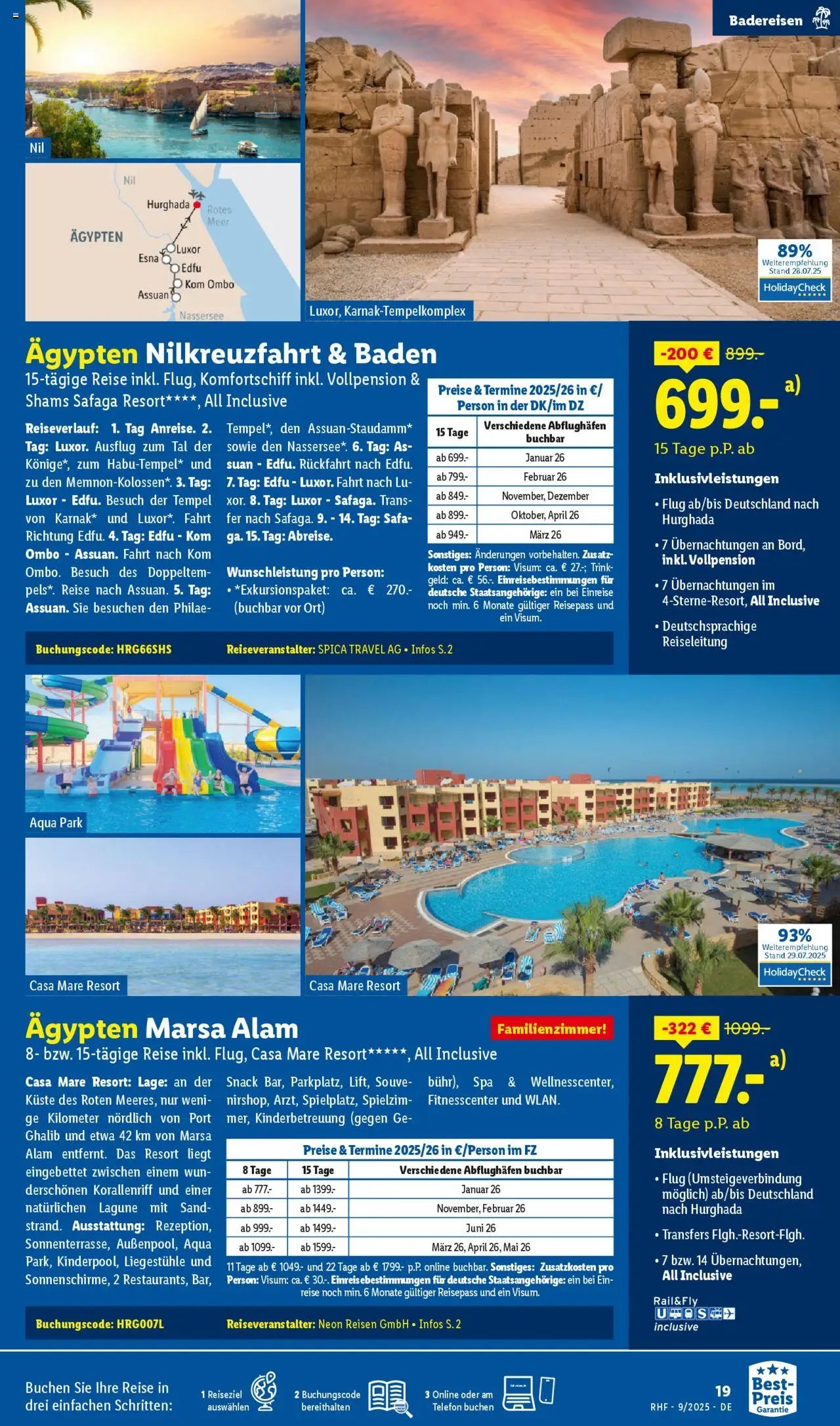 Lidl Reisen - Themenprospekt (2025-08-30 - 2025-09-30) | 19