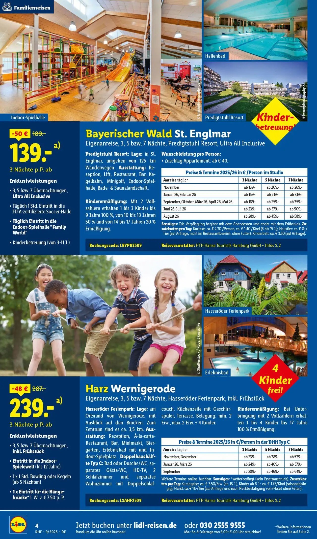 Lidl Reisen - Themenprospekt (2025-08-30 - 2025-09-30) | 4