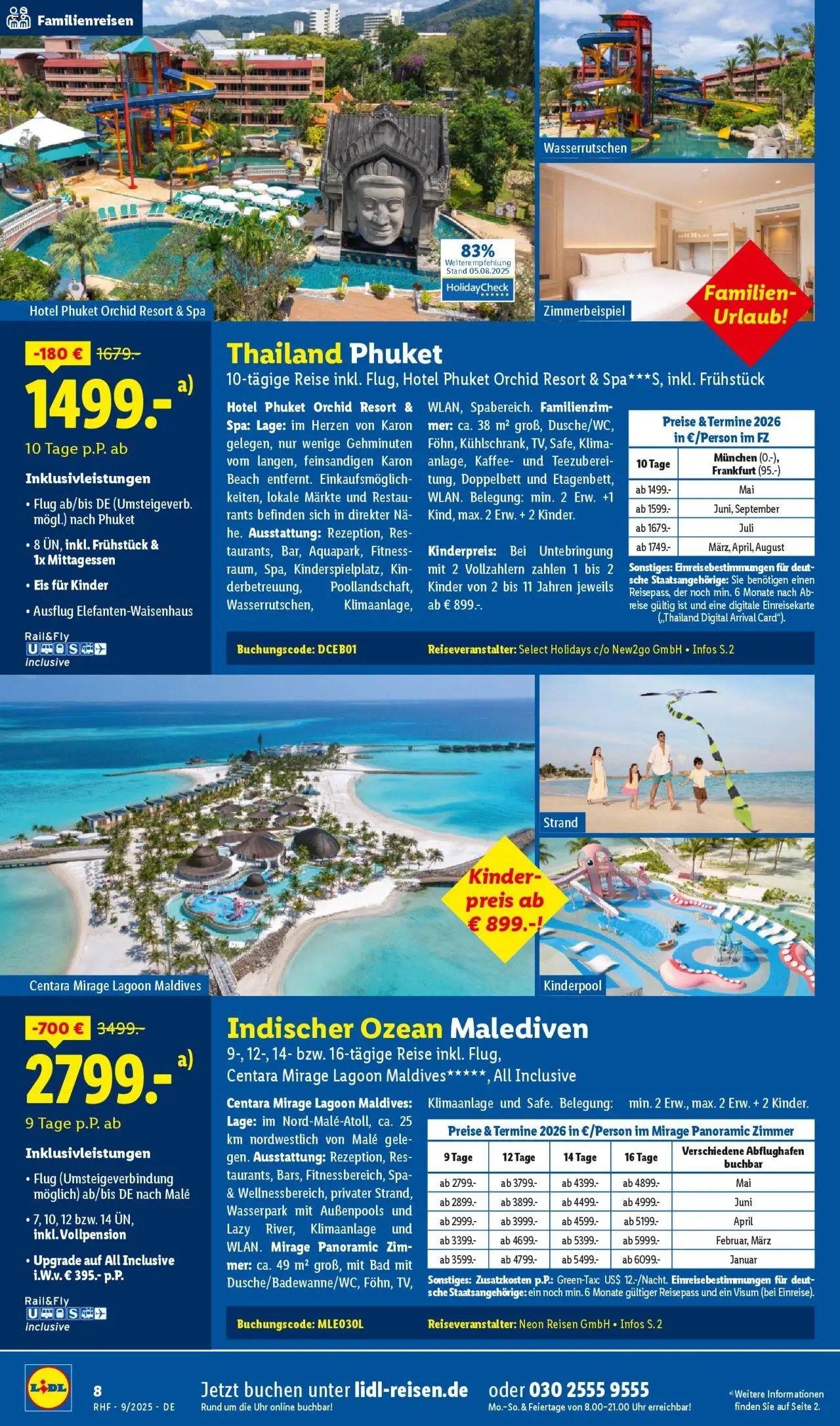 Lidl Reisen - Themenprospekt (2025-08-30 - 2025-09-30) | 8