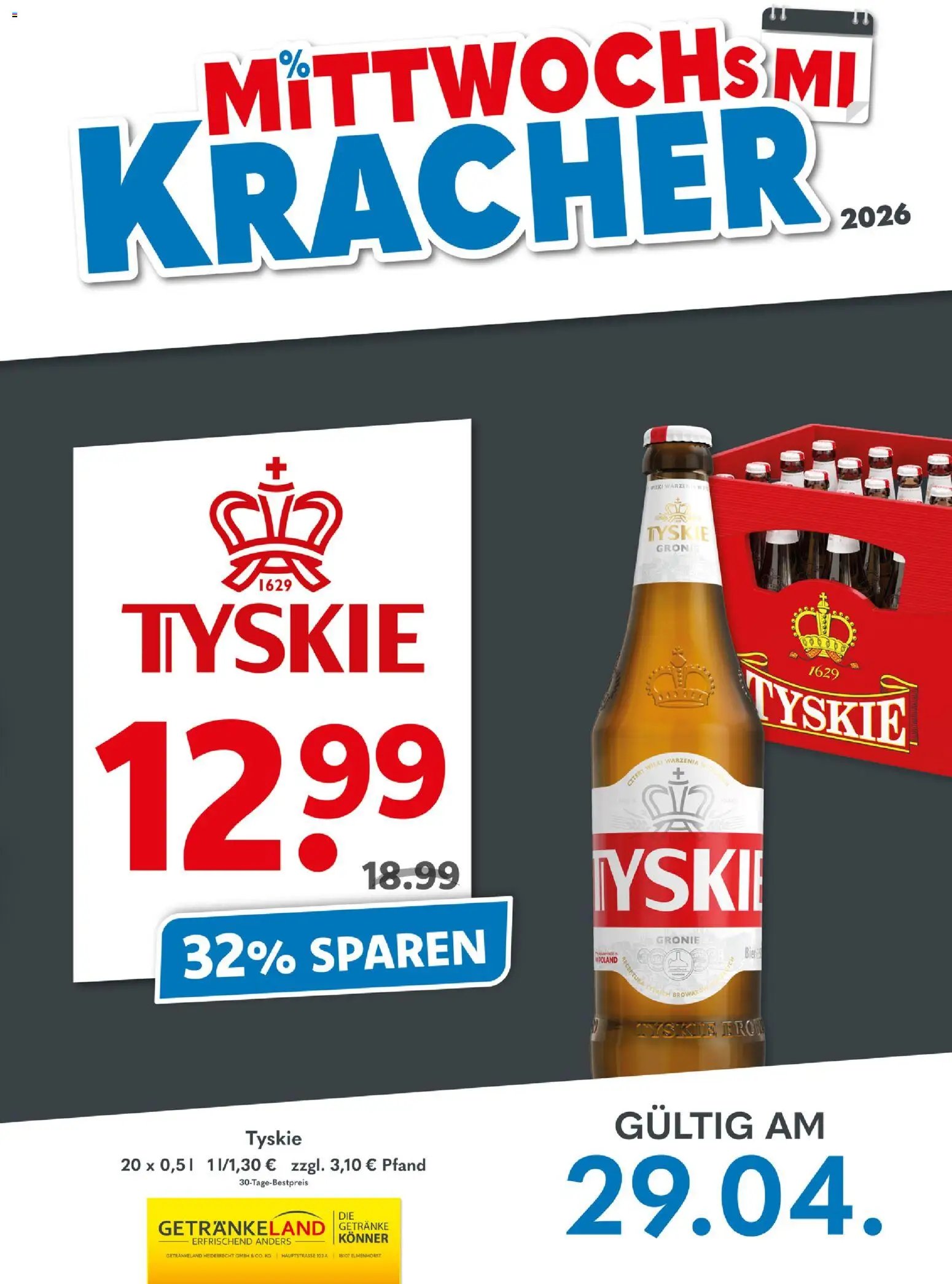 Getränkeland Mittwochs Kracher