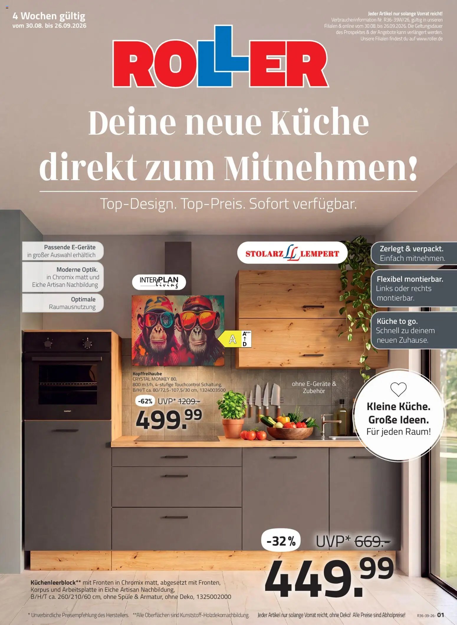 Roller Küchenprospekt