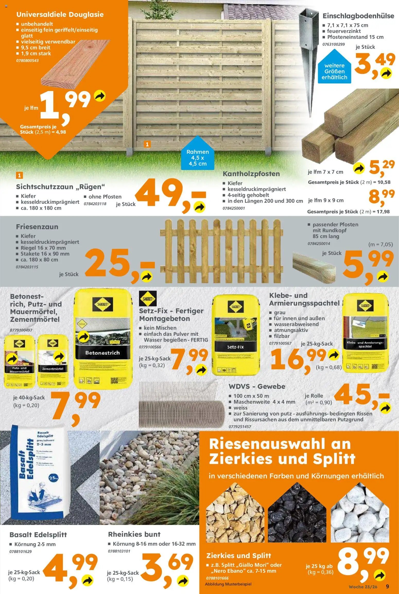 Globus Baumarkt Prospekt Oranienburg-Germendorf