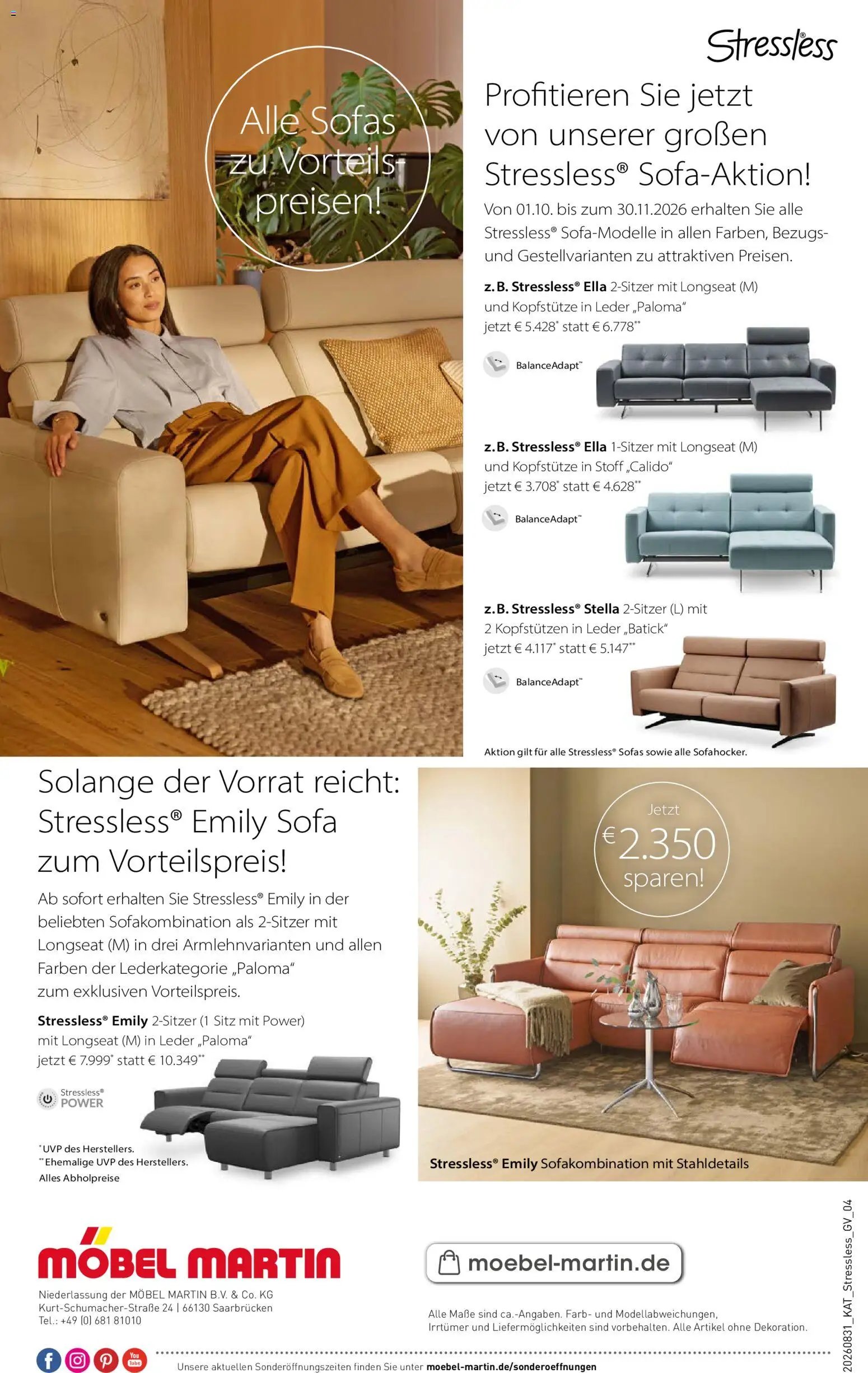 Möbel Martin Katalog Stressless