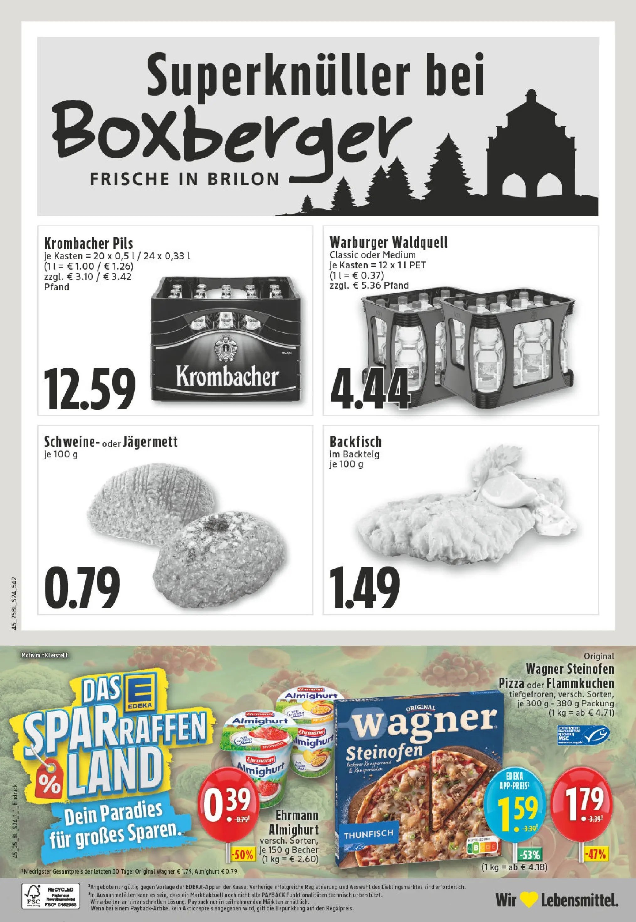 Edeka prospekt Brilon	